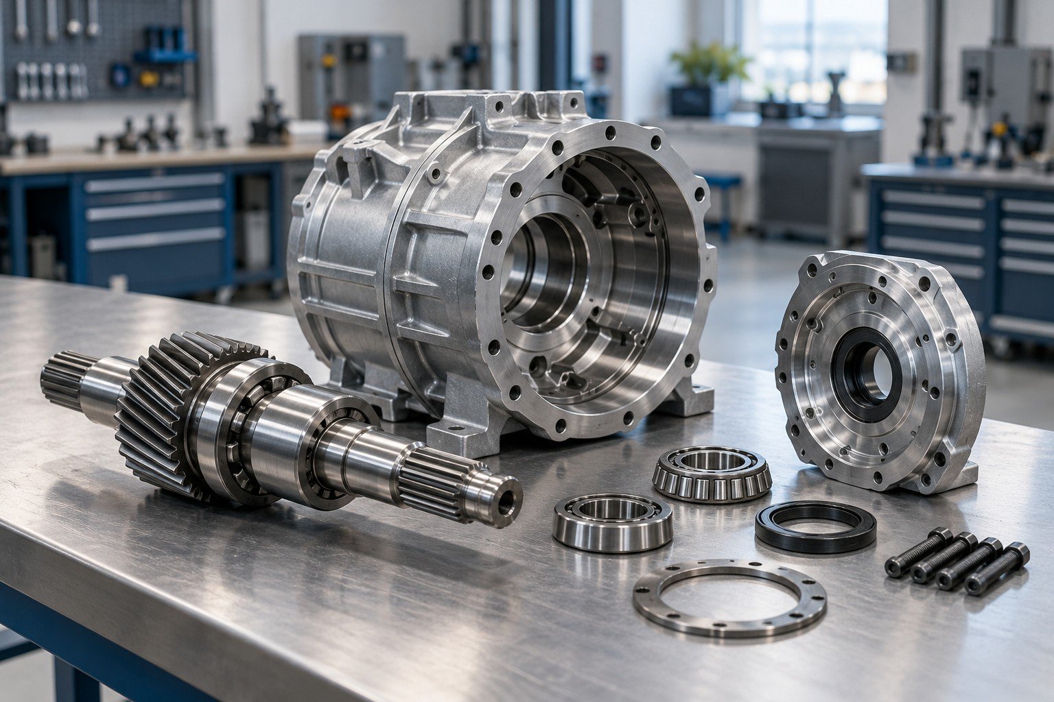 Mechanical subassembly components arranged to compare critical fit interfaces
