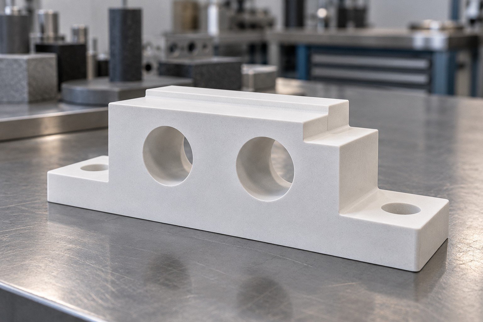 MACOR Glass Ceramic concept — illustrative generated concept