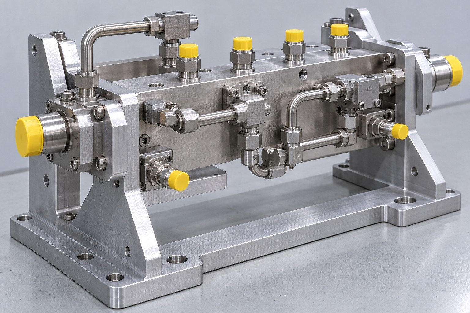 Illustrative sample and integration review for CDU component parts concept, not documentary company or customer photography