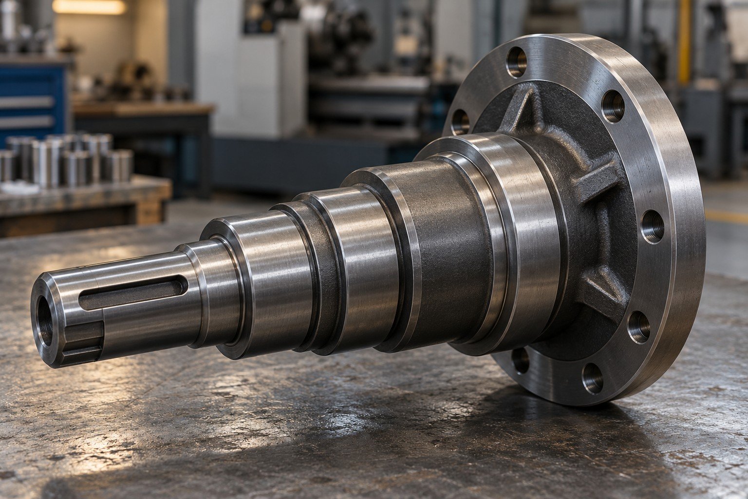 Carbon & Alloy Steel component concept — illustrative generated concept