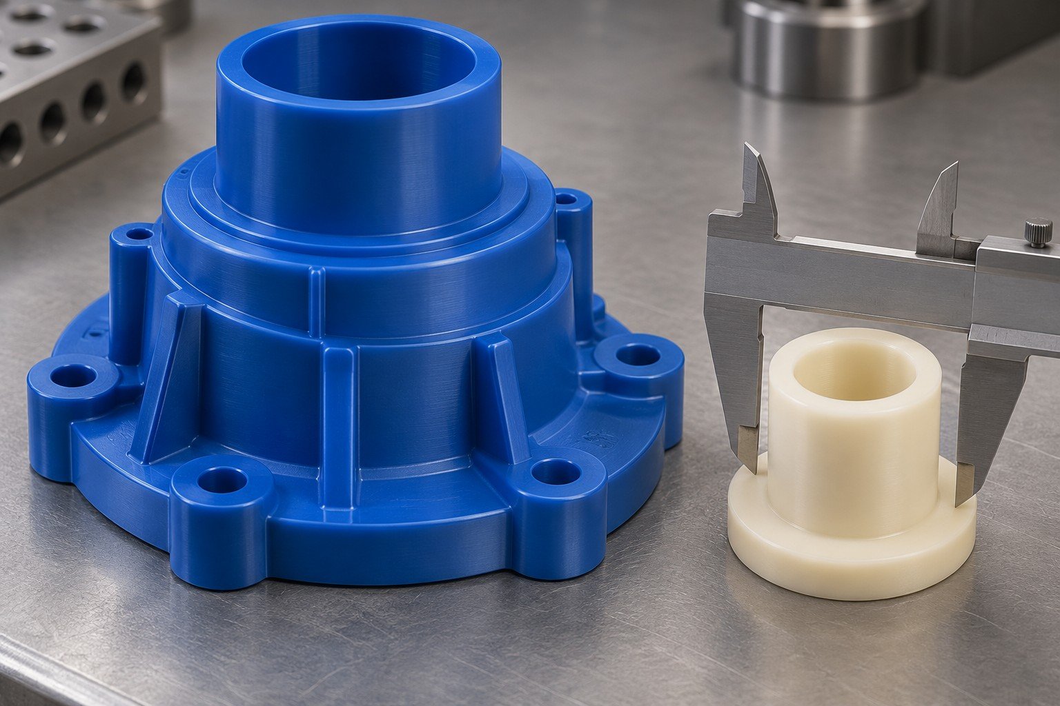 Nylon final inspection review component — illustrative generated concept
