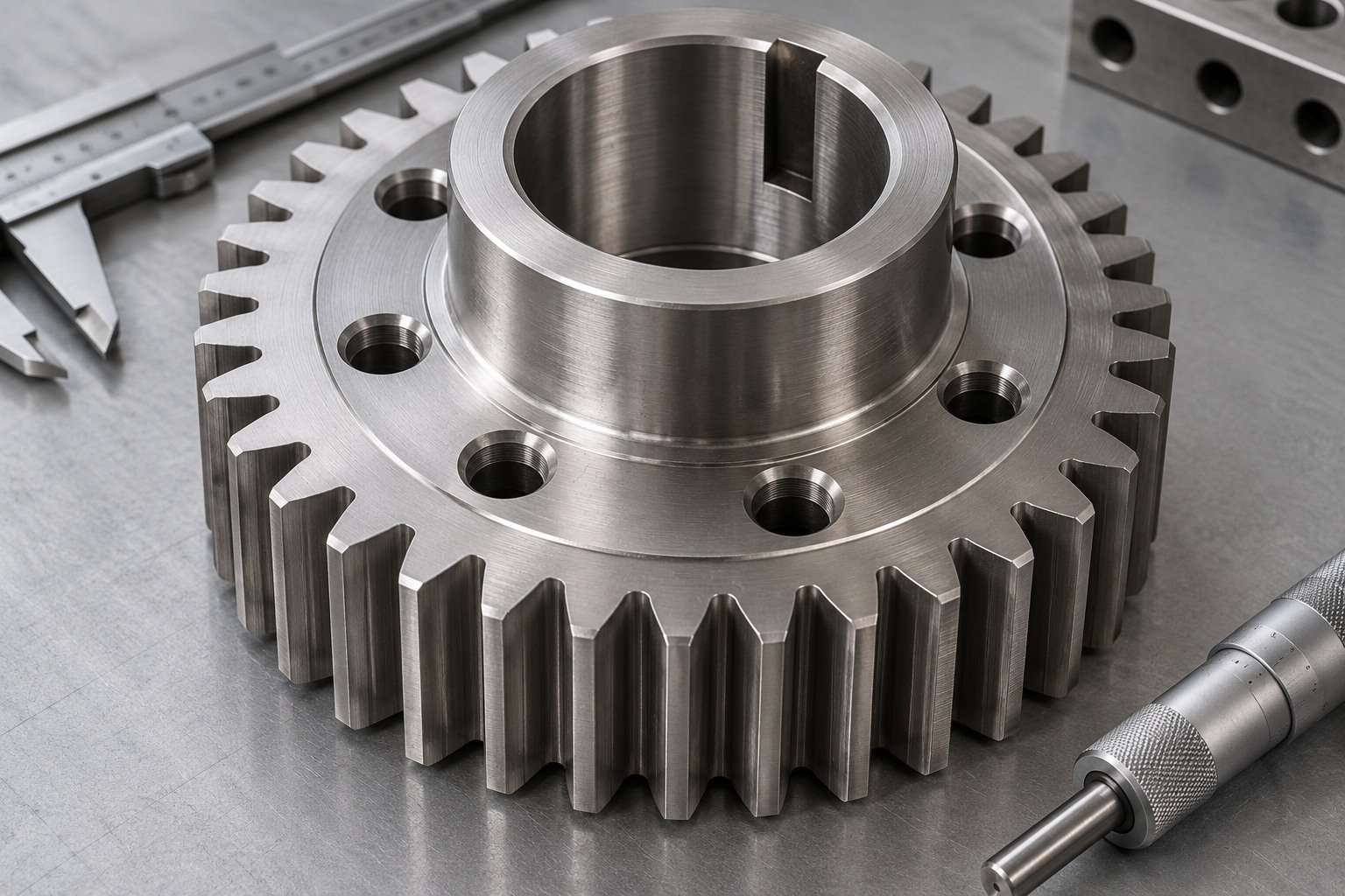 specialty steel 9310 · carburized parts your part review — illustrative component concept