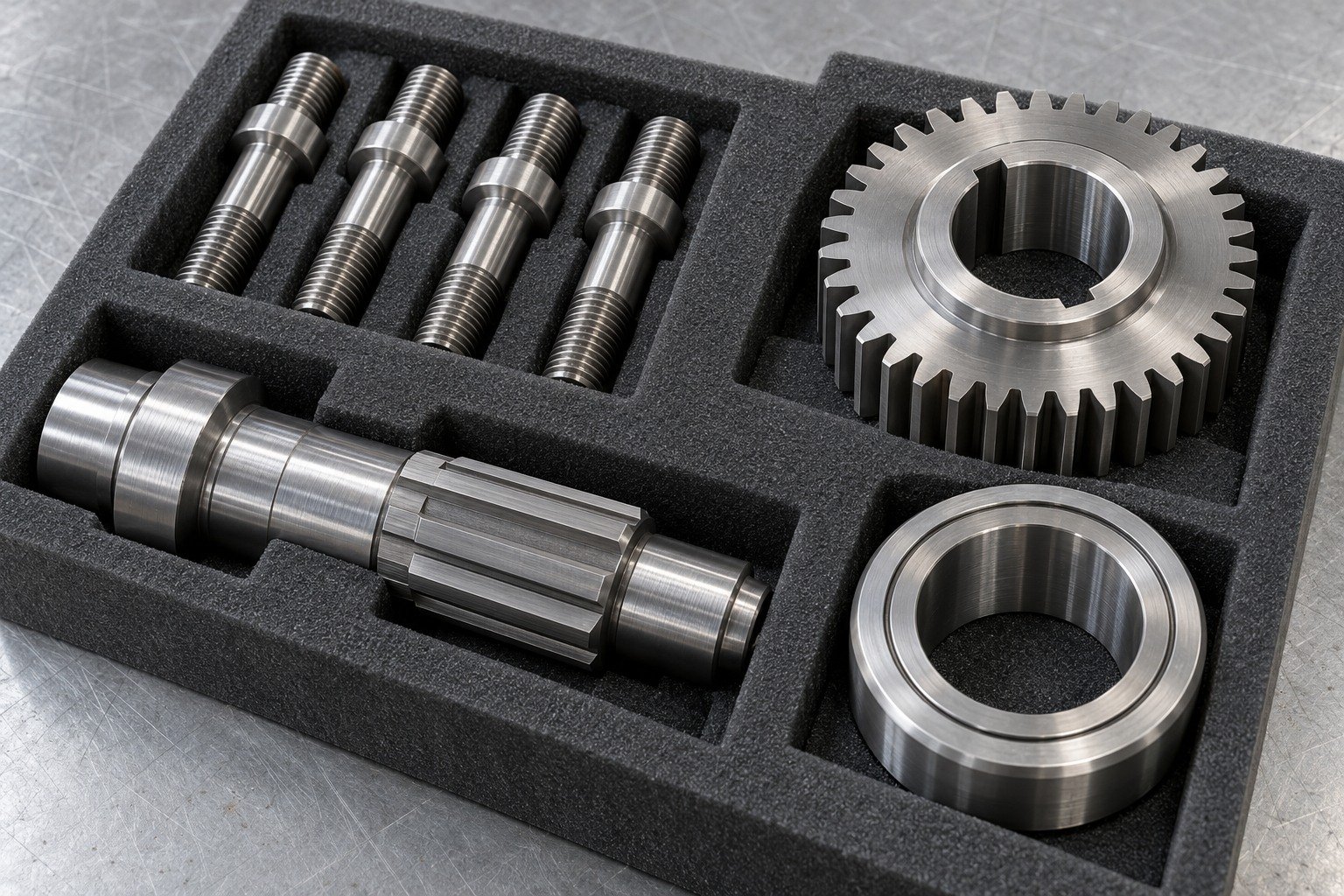 specialty steel shipment release inspection and receiving review — illustrative component concept