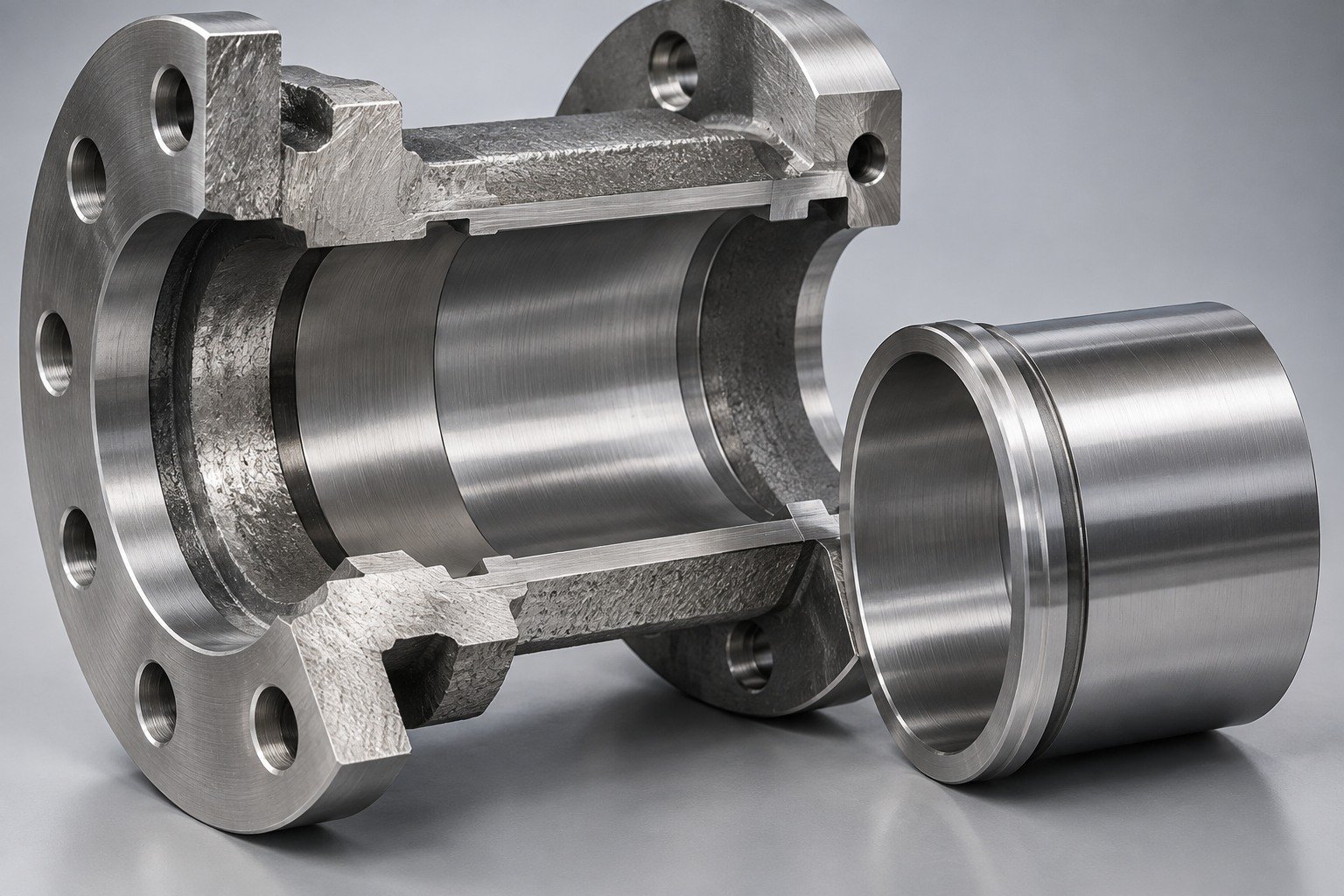 Connect final finishing to the chosen alloy — illustrative other stainless steel technical component concept