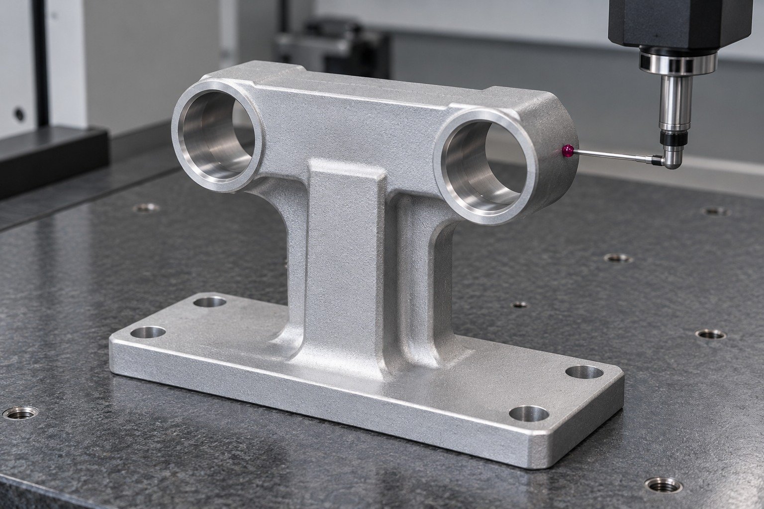 specialty zinc-alloy t shaped instrument support records concept — illustrative generated component concept