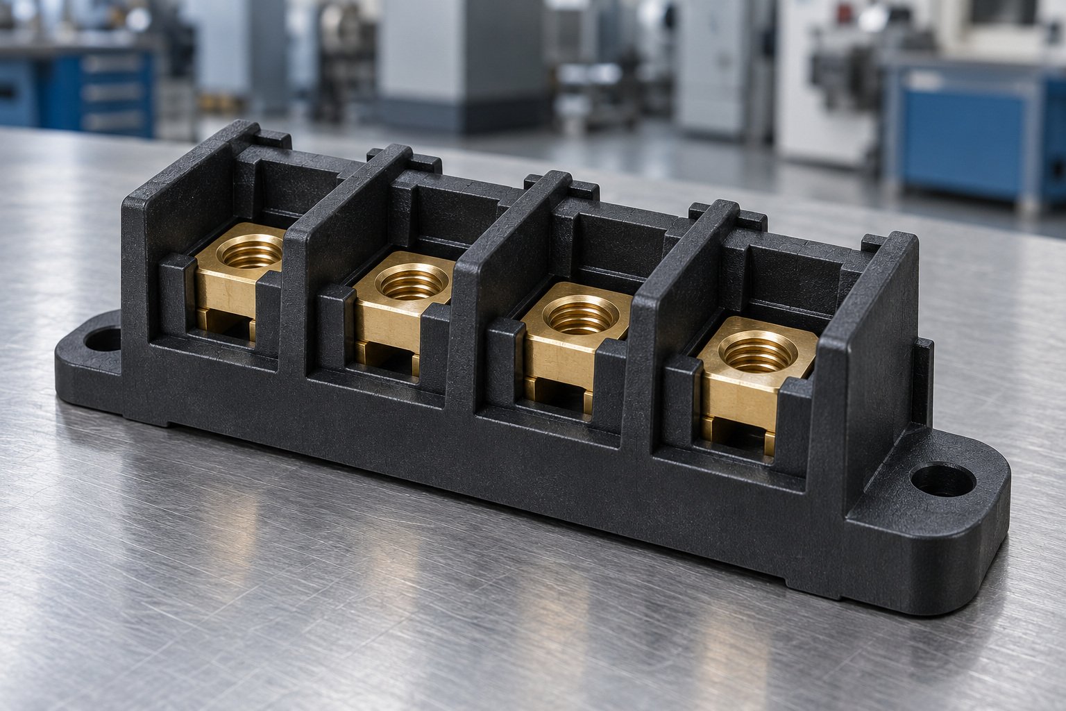 Electrical molding grade component — illustrative generated concept