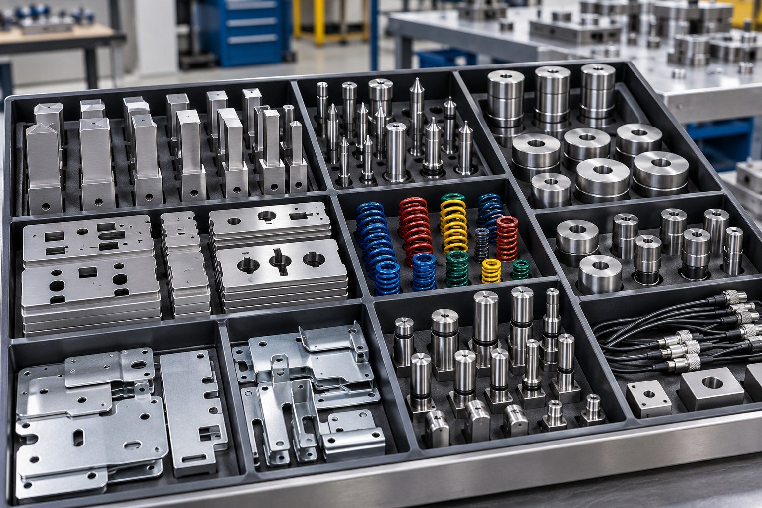 Your Tool-and-Spare Inventory — illustrative stamping tooling concept