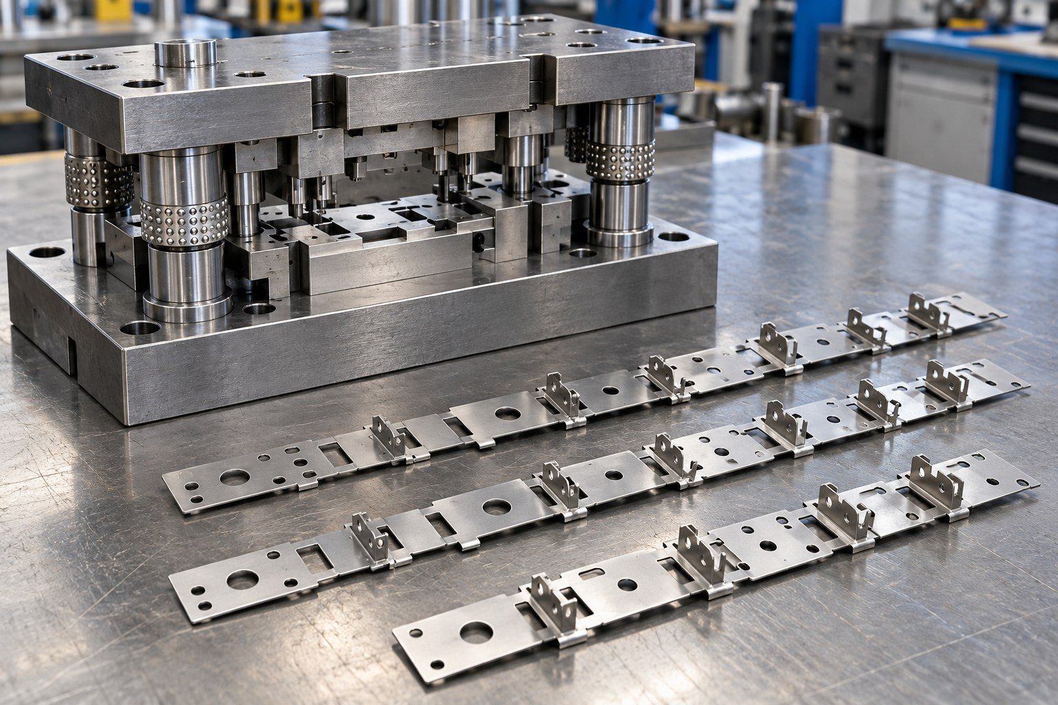 Your Strip-and-Part Acceptance Checklist — illustrative stamping tooling concept