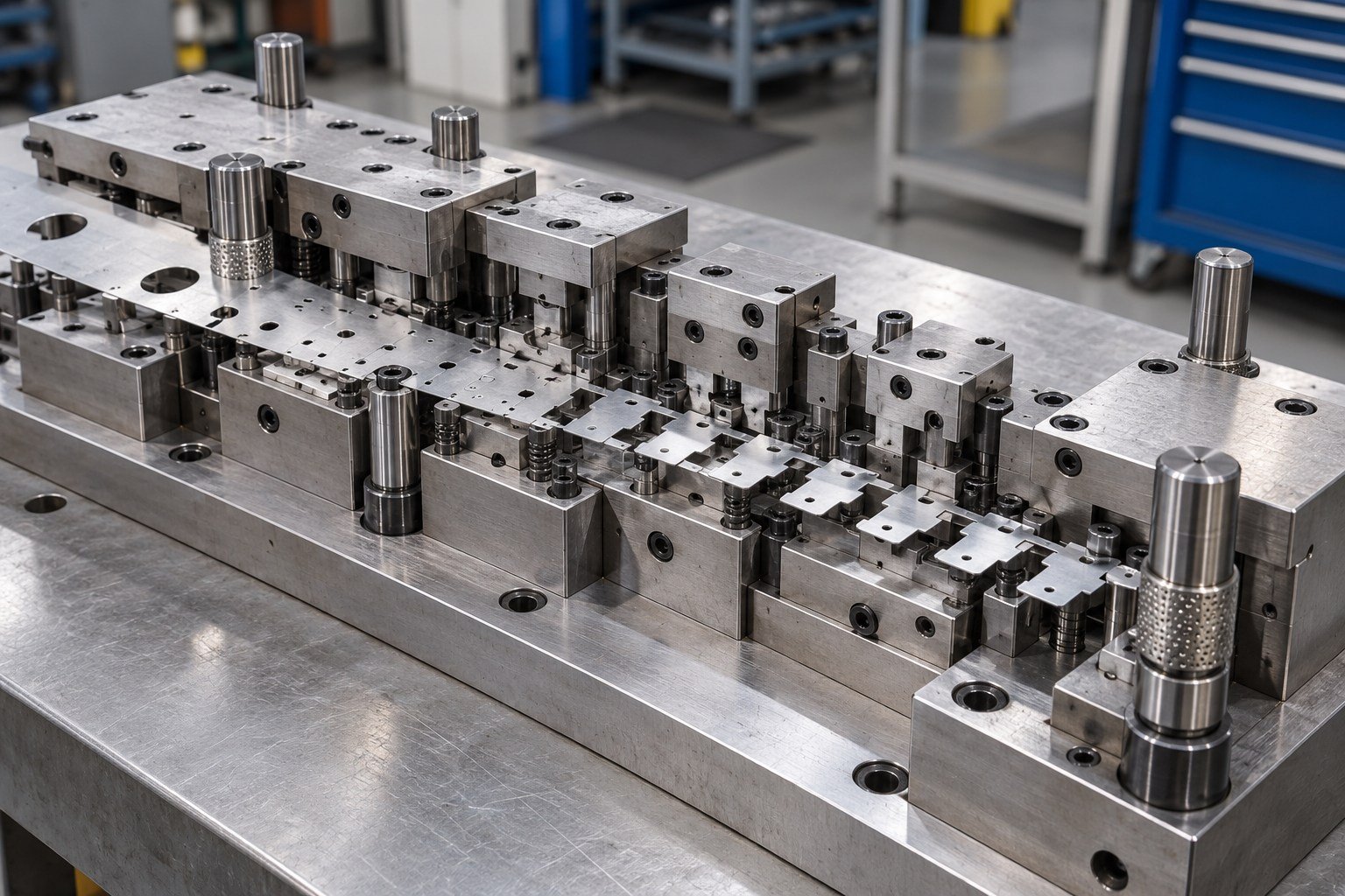 Your Strip-Development Plan — illustrative stamping tooling concept
