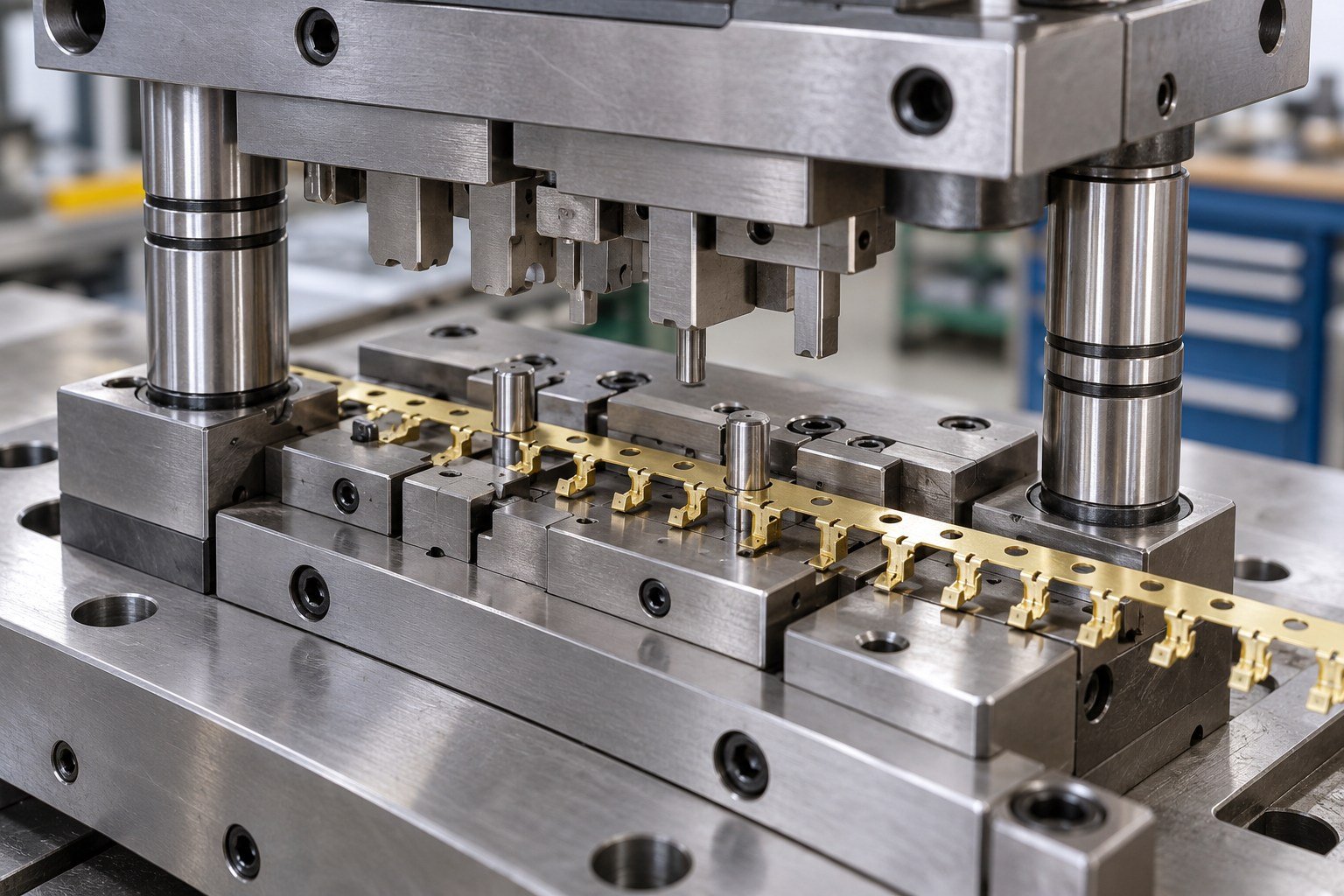 Your Feed and Location Plan — illustrative stamping tooling concept