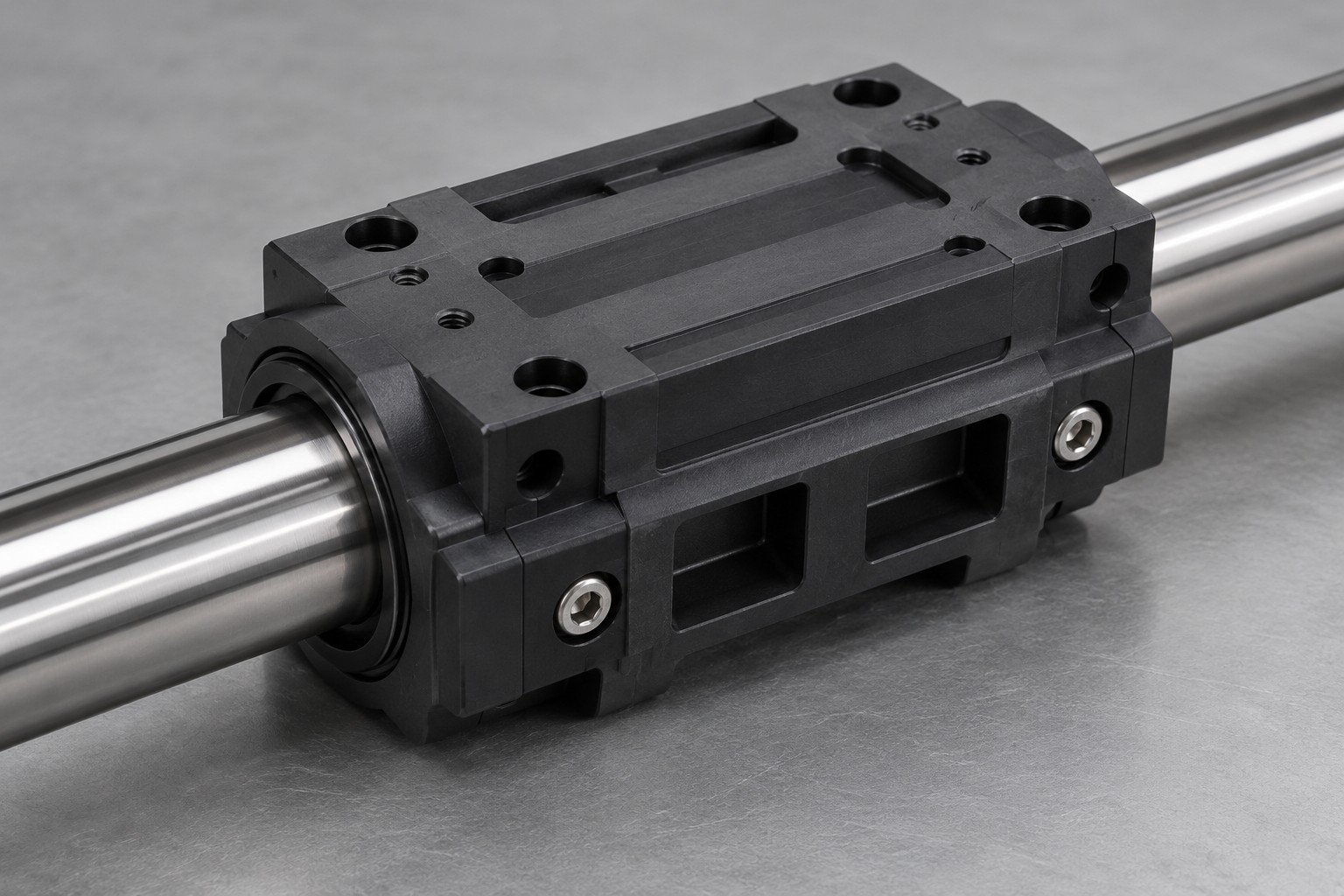 DURACON M90-44 process & fit component concept — illustrative generated concept