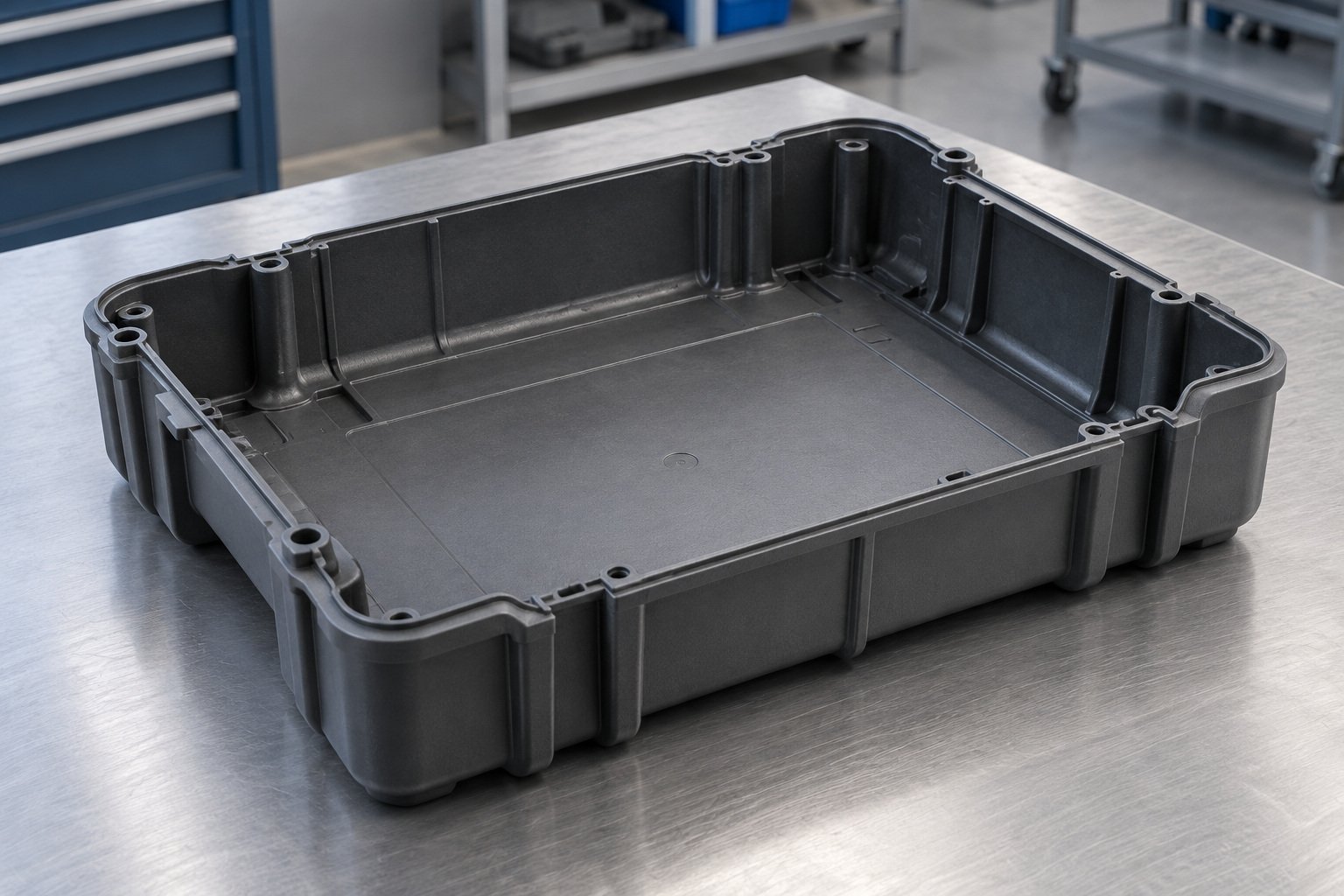 Impact copolymer PP component — illustrative generated concept