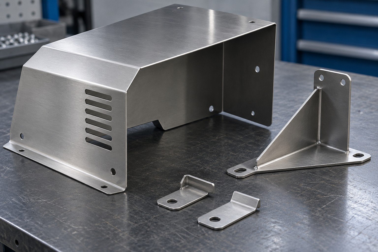 Sheet Metal transition concept — illustrative prototype-to-production concept