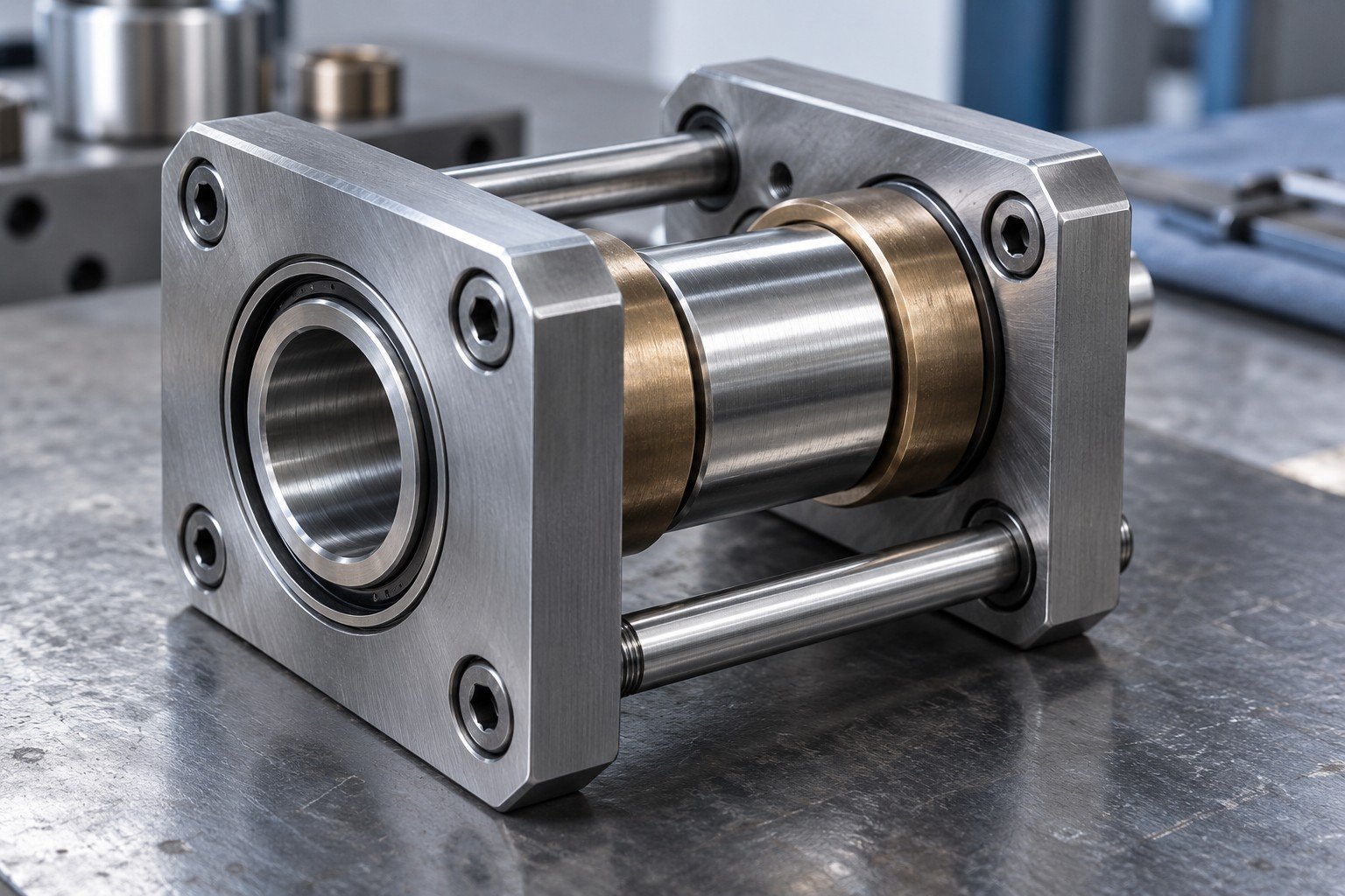 Bearing subassembly review concept — illustrative prototype-to-production concept