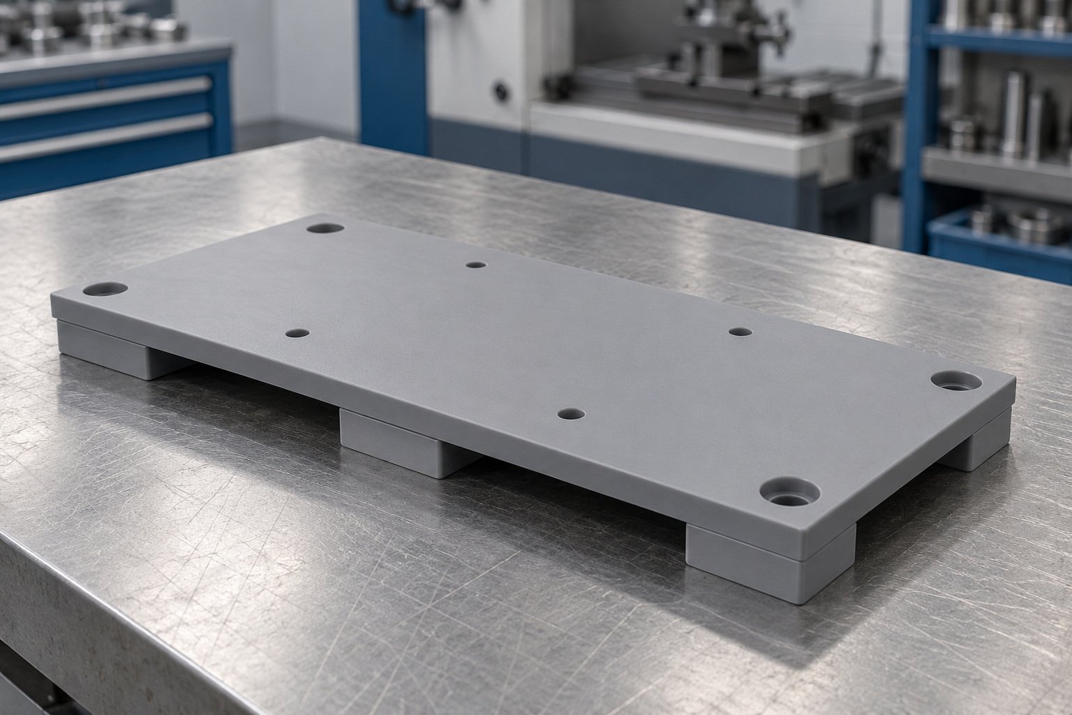 PVC unclamping & stability review — illustrative generated concept