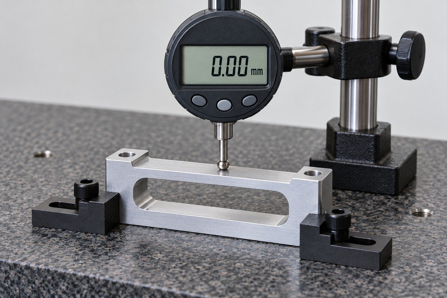 Illustrative first order preparation scene; zero-reference displays are examples, not actual inspection results