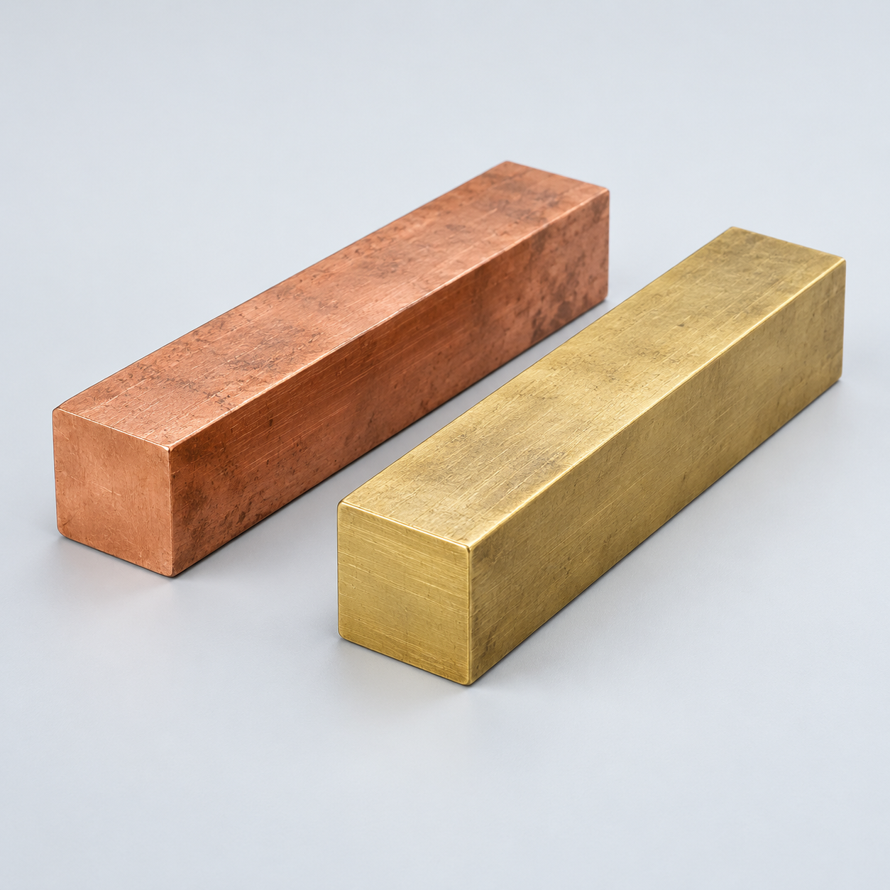 Copper & Brass — illustrative material concept