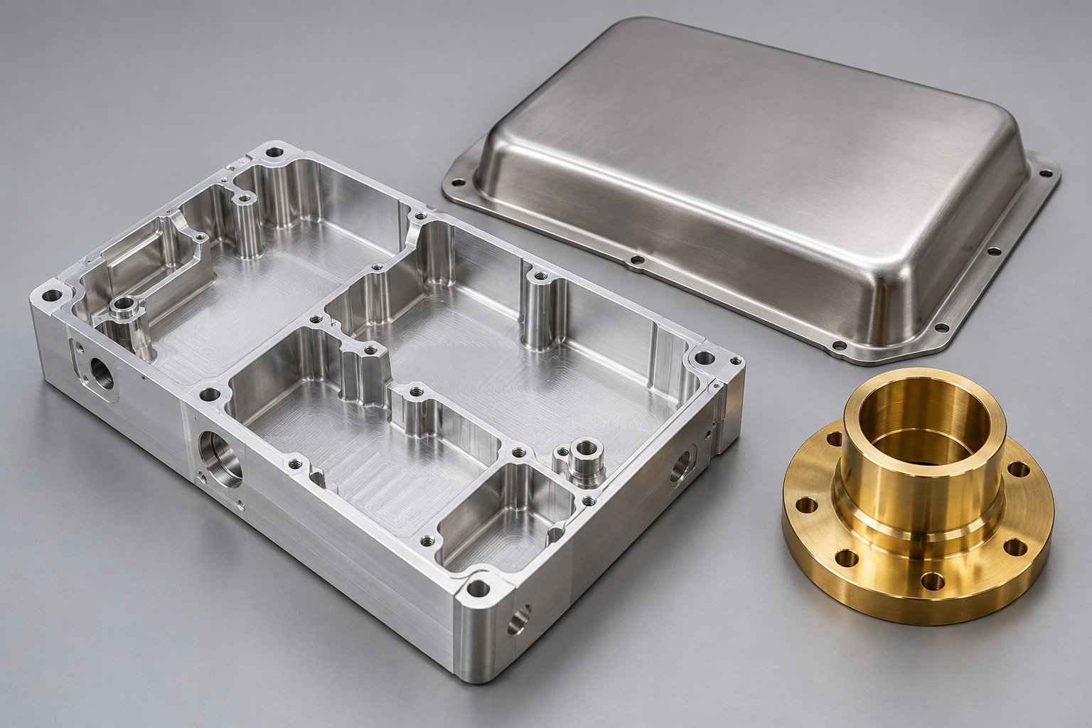 Distinct custom manufacturing component concepts for Cost & Planning Resources; illustrative component concept,not measured/company/customer part