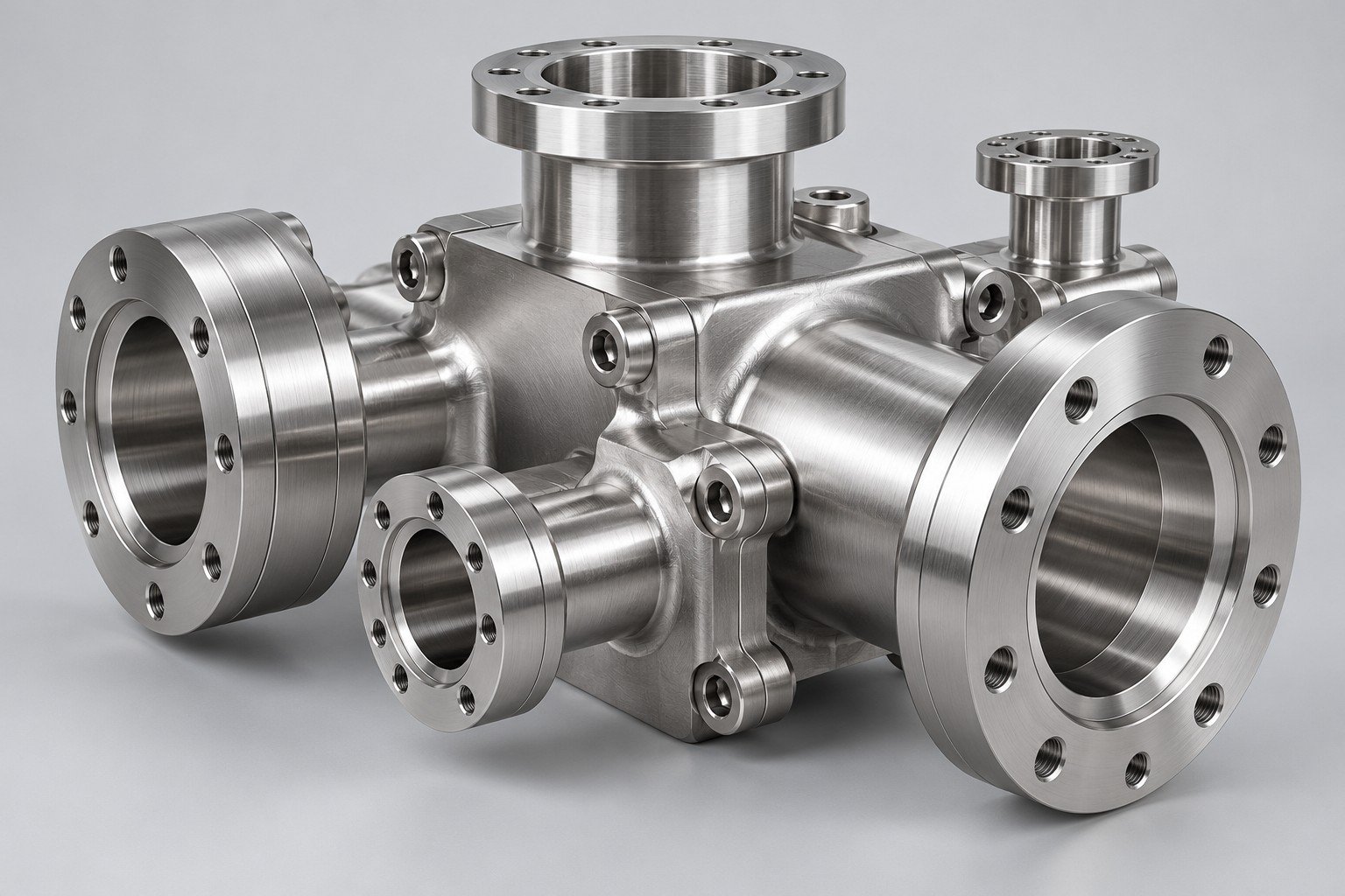 Illustrative Material Selection manufactured component; page-specific concept, not a customer part