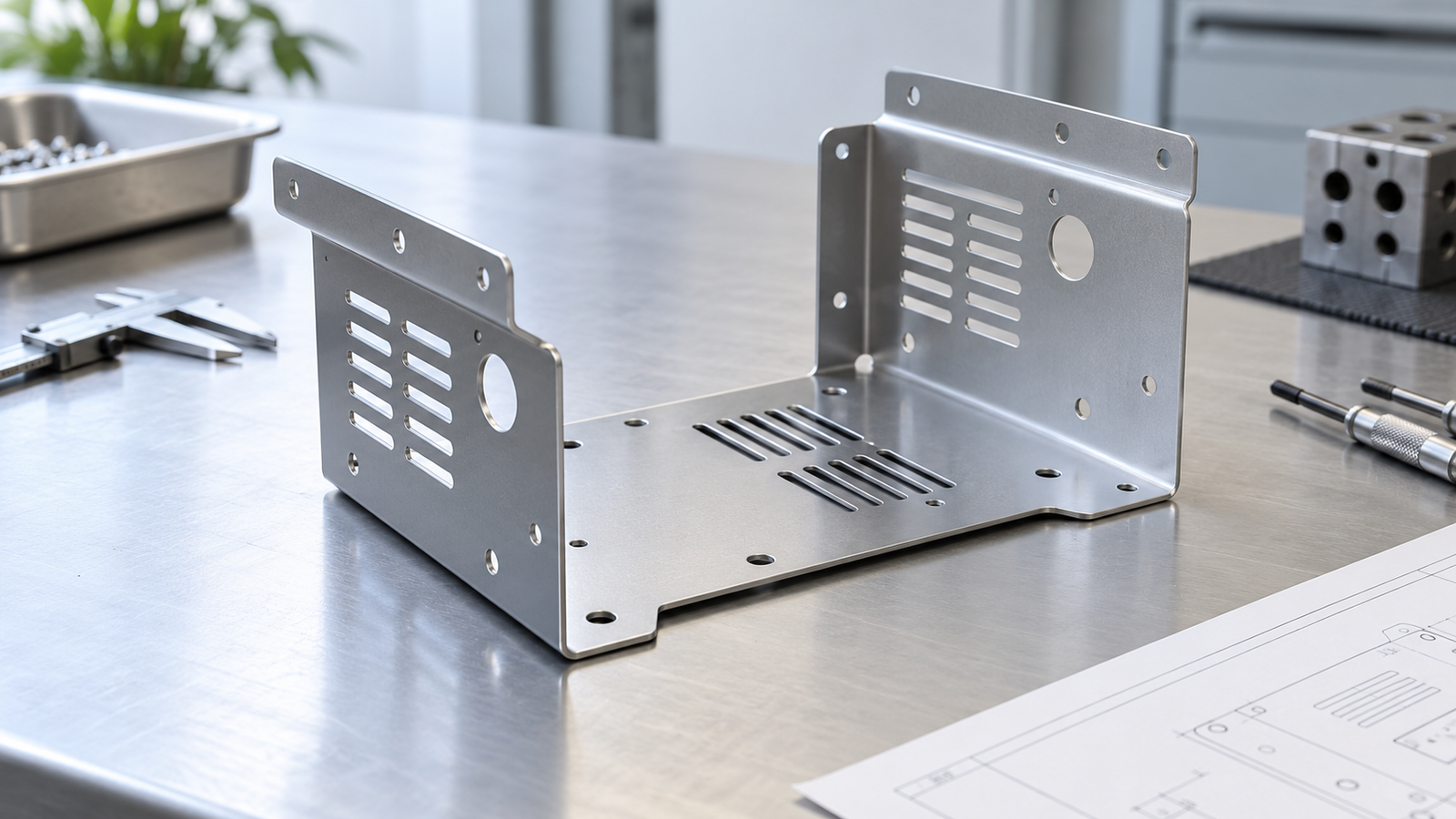 Illustrative sheet metal prototype