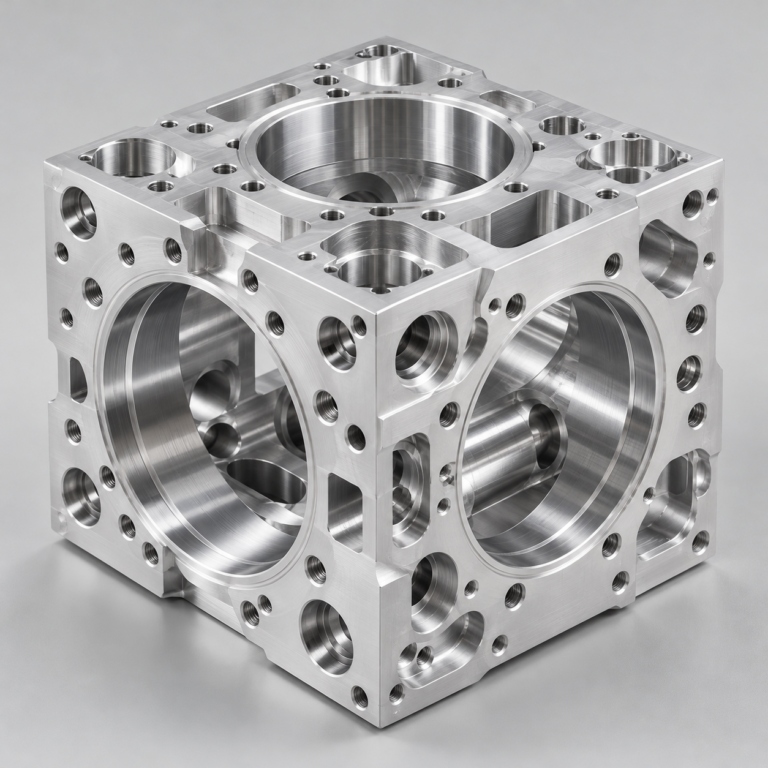 CNC Machining — illustrative manufacturing concept