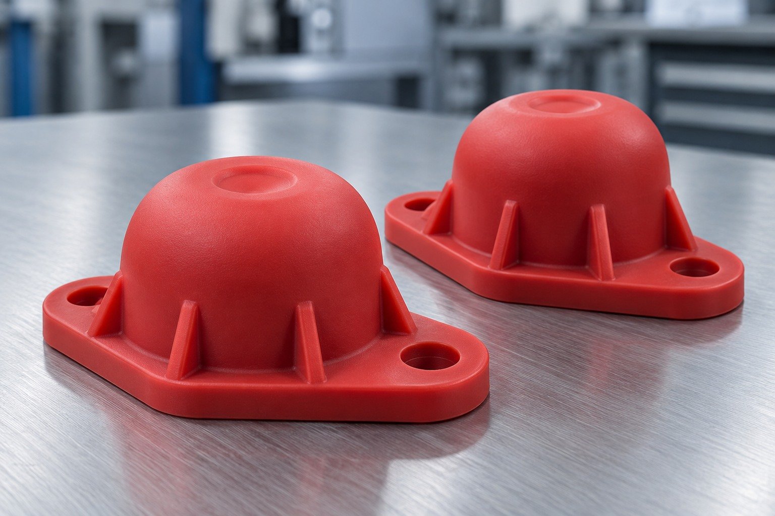 Silicone molded bumper concepts — illustrative generated concept