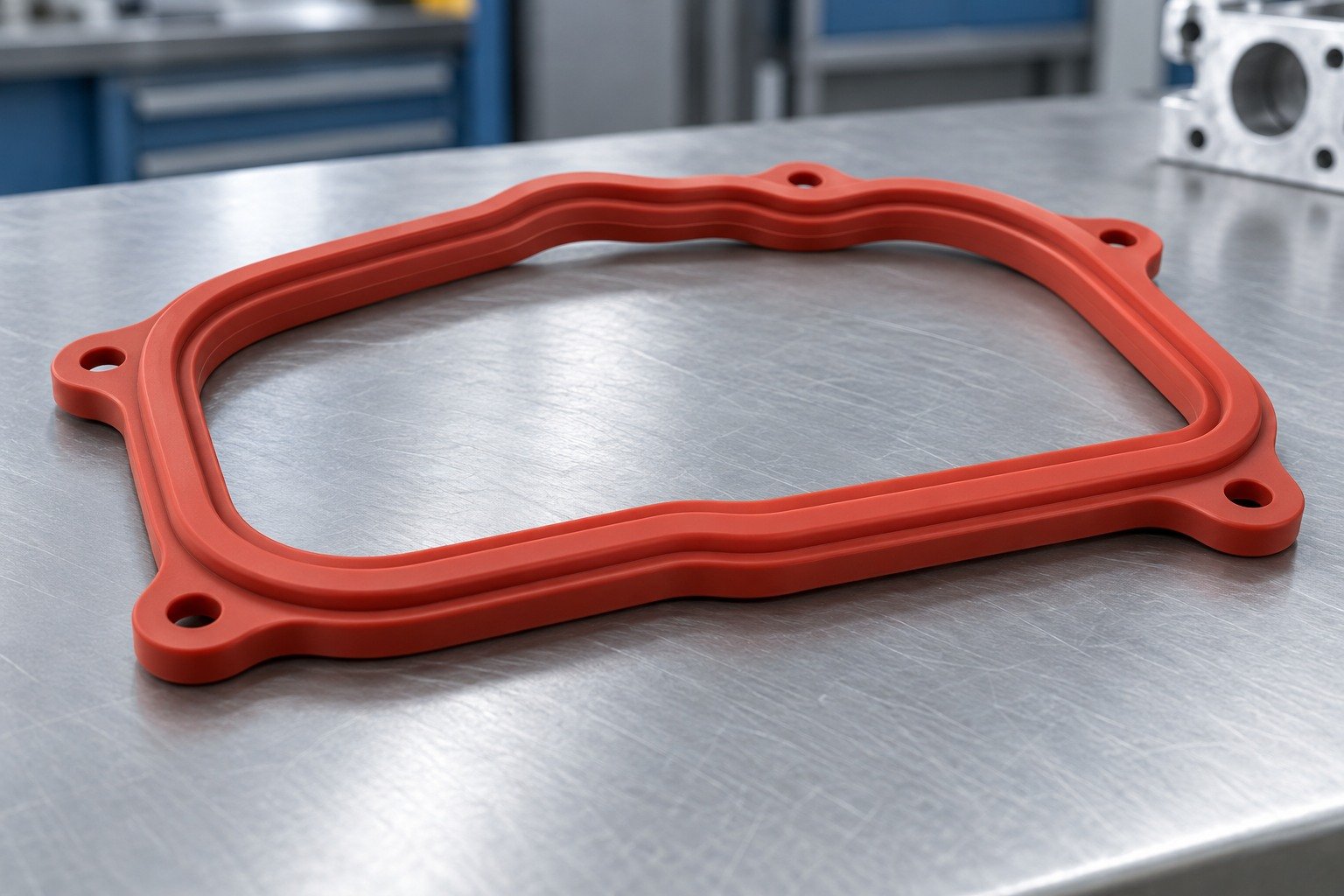 Silicone flash & sealing edges review — illustrative generated concept
