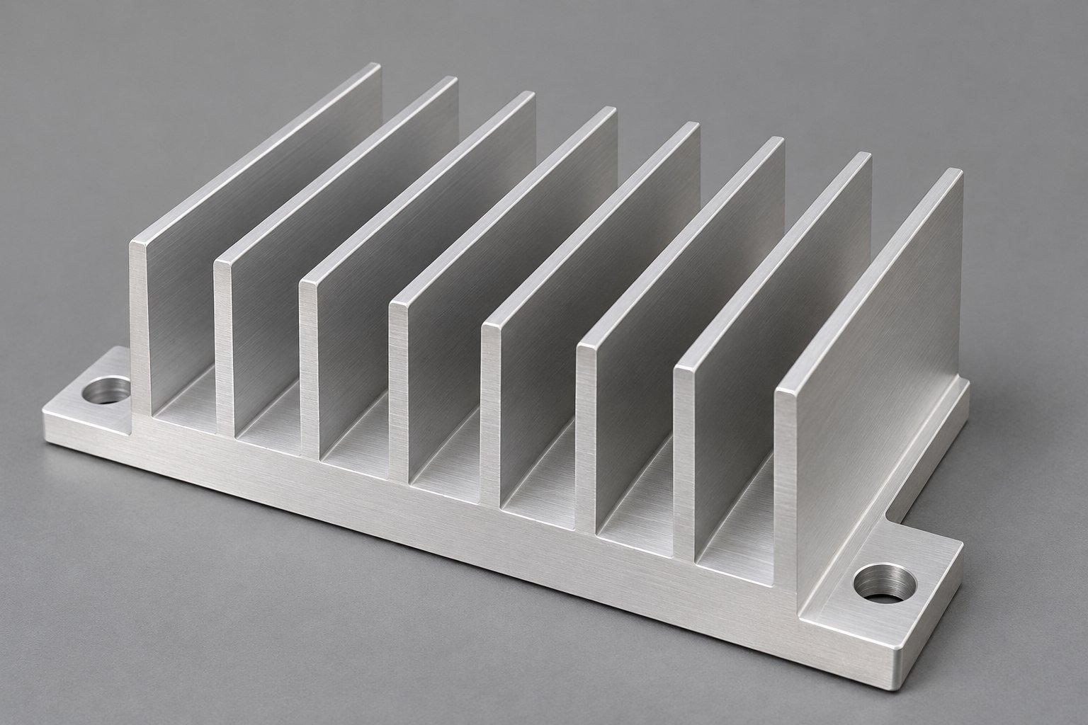 Illustrative extruded heat sinks concept