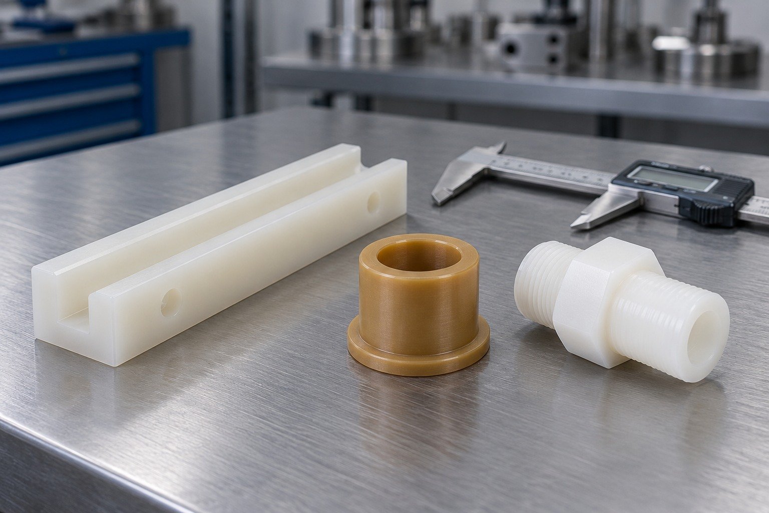 Other Plastic Materials components for receiving review — illustrative generated concept