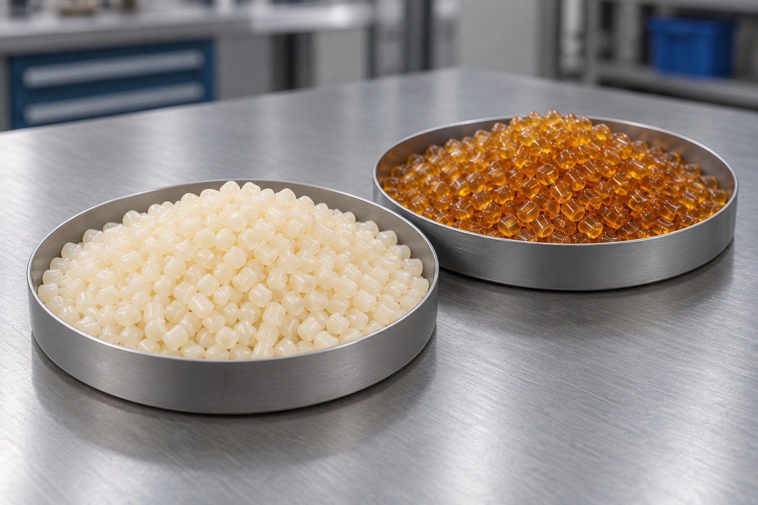 Resin: Exact Grade + Approved Process — illustrative generated concept