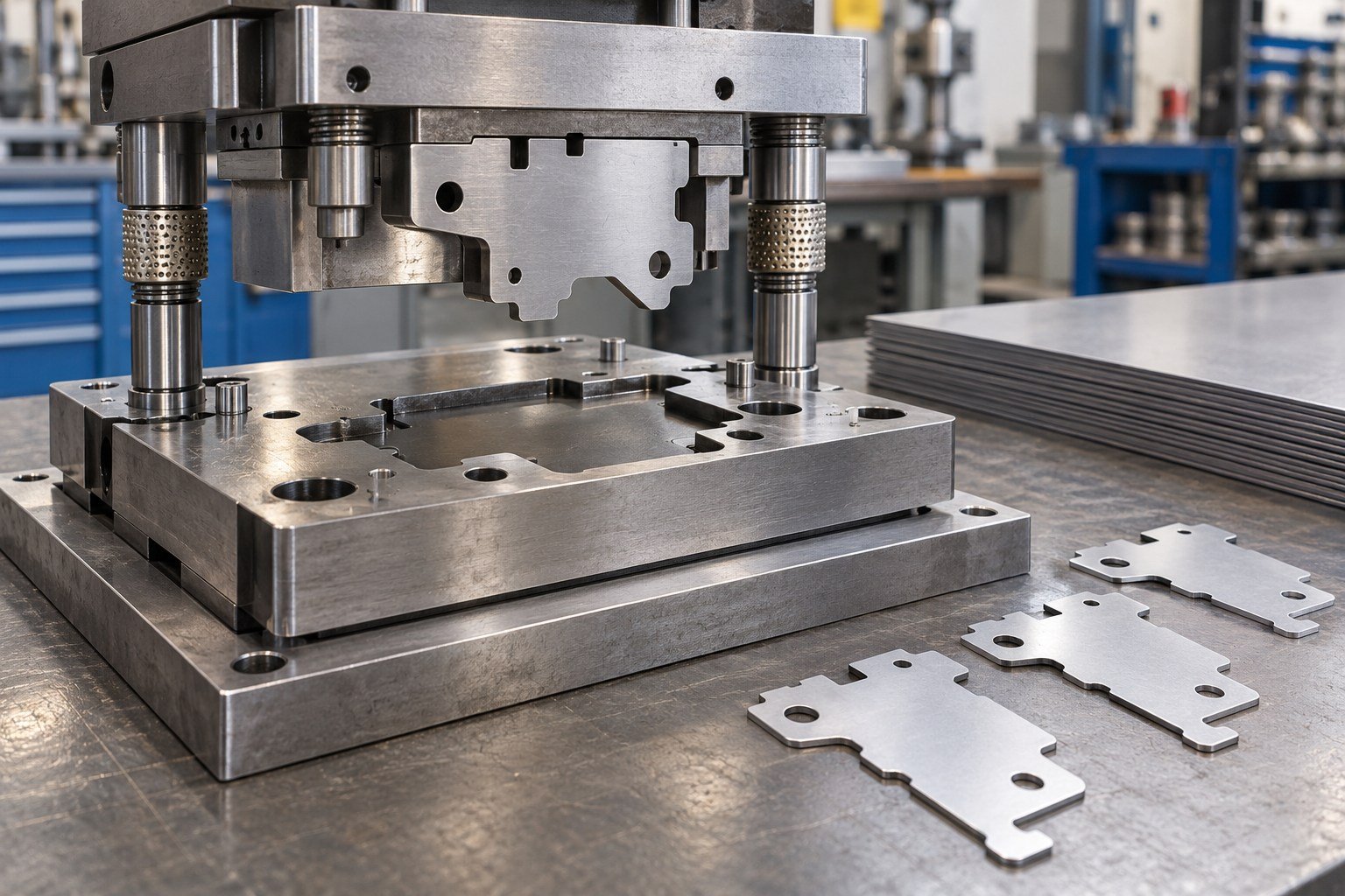Blanking Dies — illustrative stamping tooling concept
