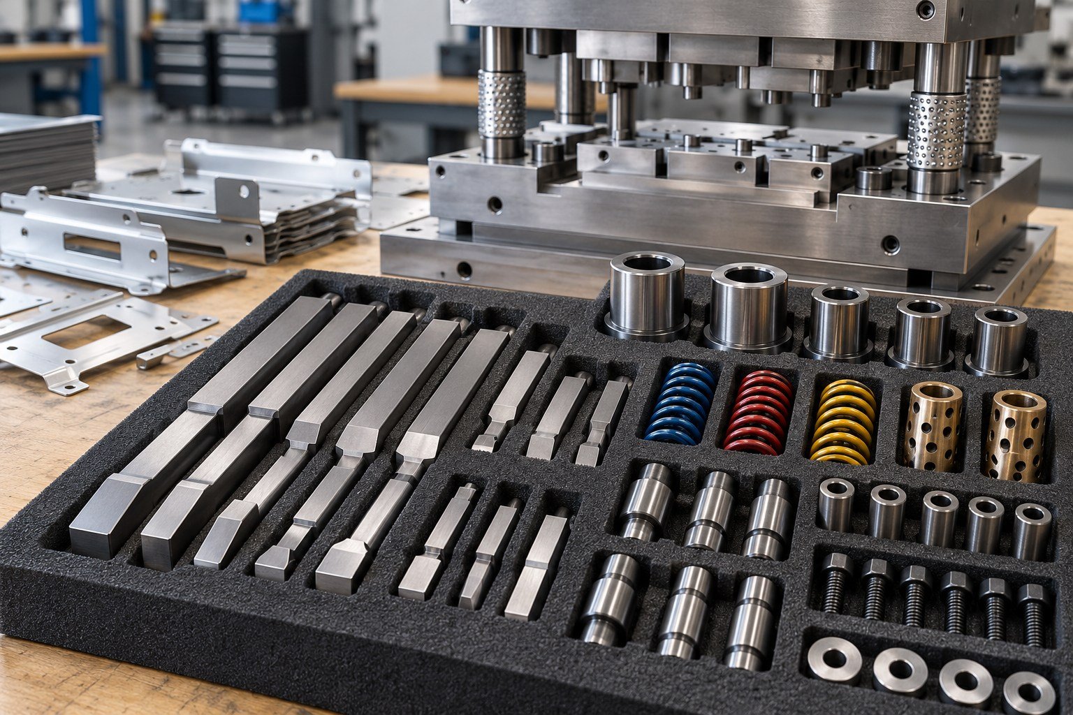 Your Tool-Release Checklist — illustrative stamping tooling concept