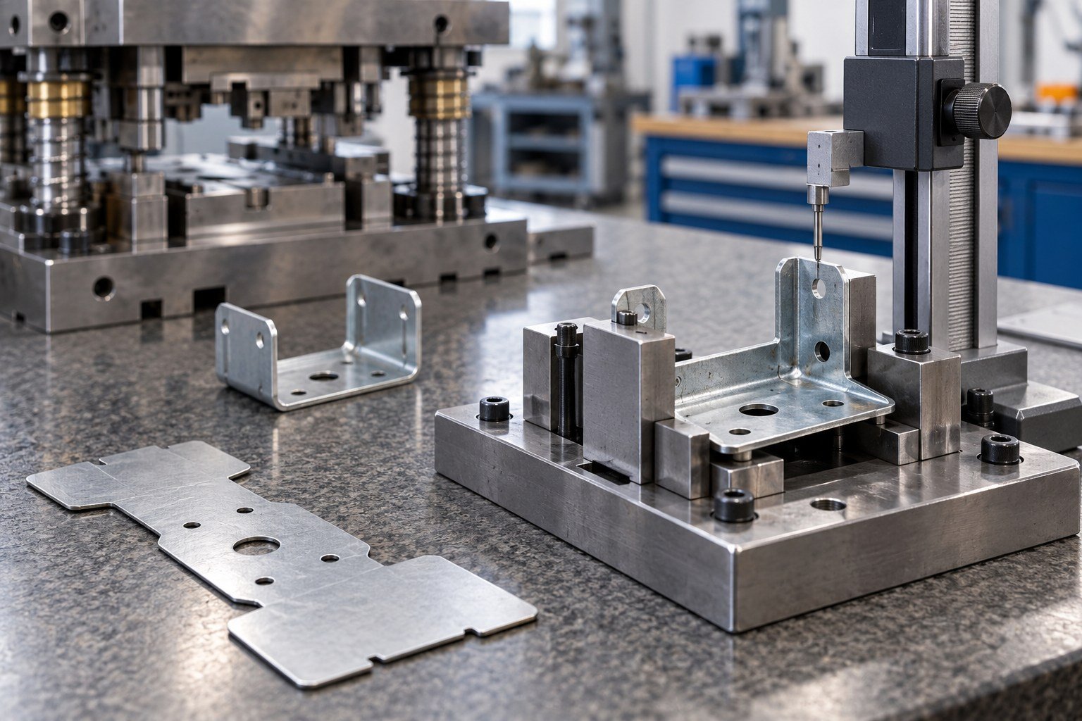 Accept the Sample in the Agreed State — illustrative stamping tooling concept