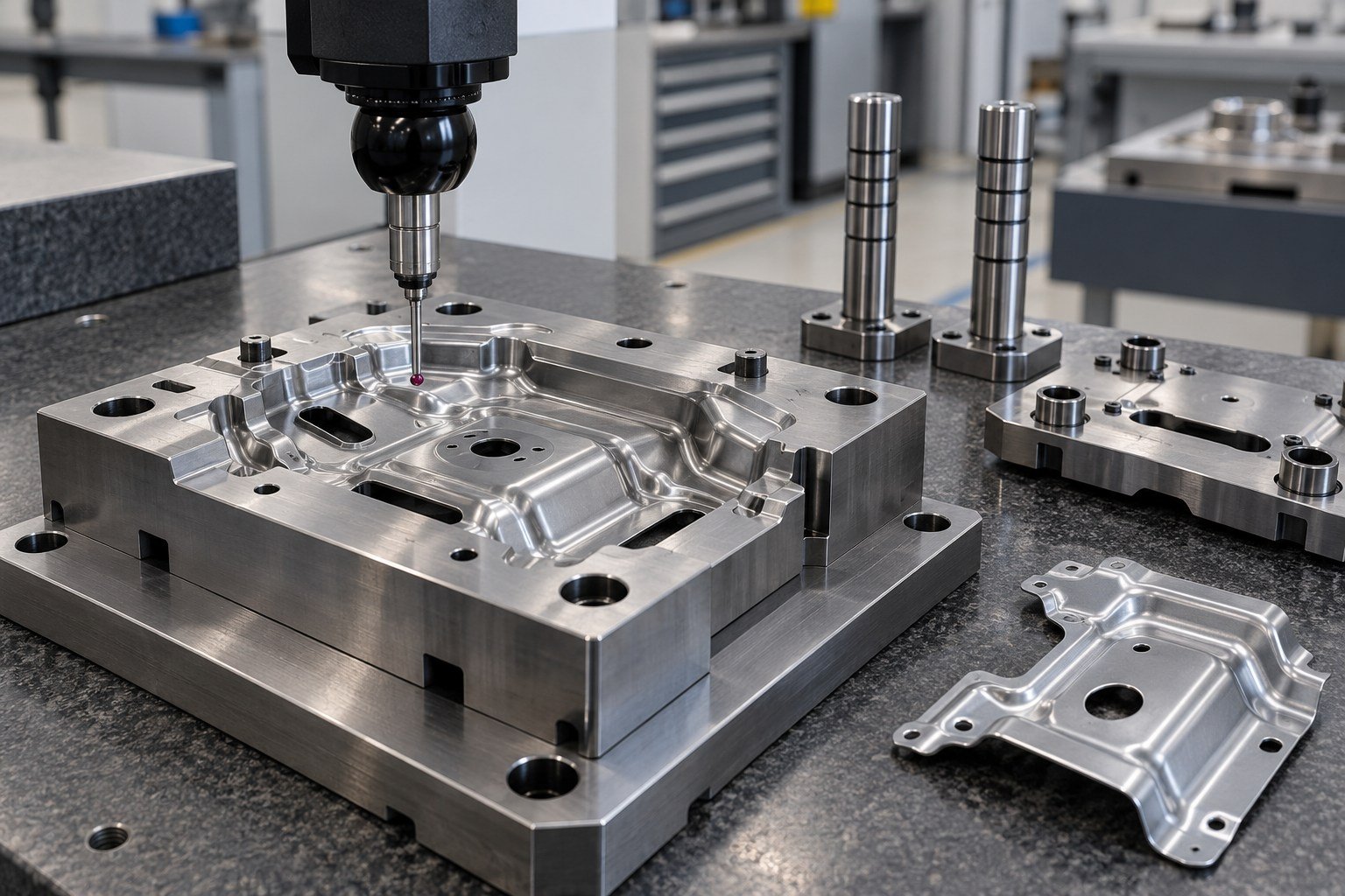 Verify the Tool Features That Control Your Part — illustrative stamping tooling concept