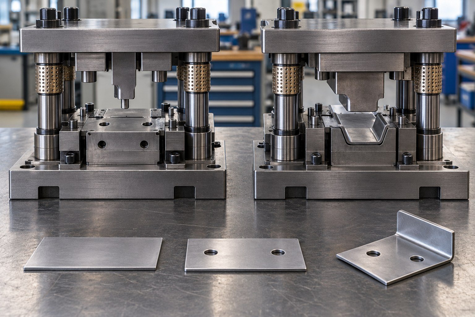 Your drawing-to-tool agreement — illustrative stamping tooling concept