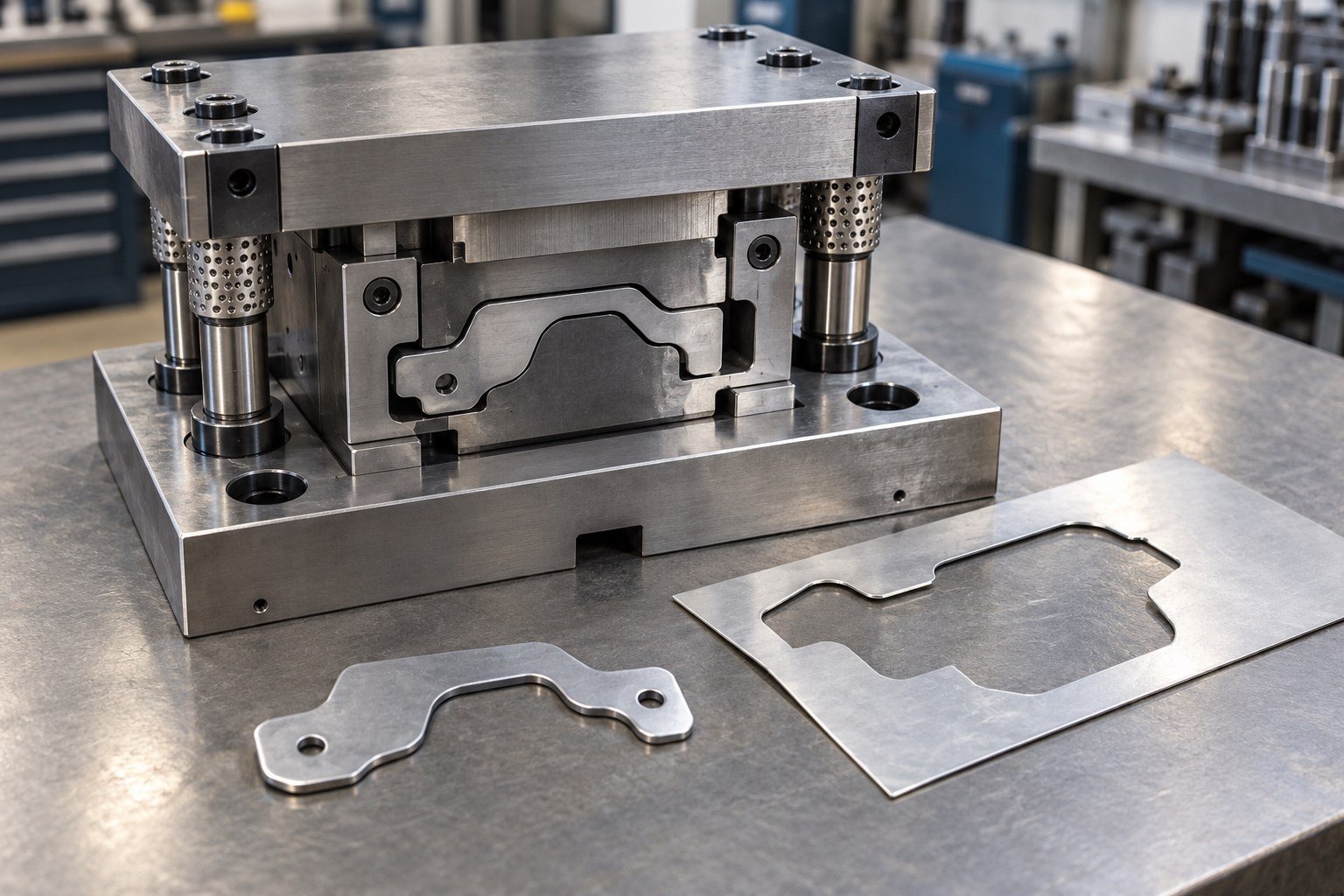 Your Single Station Blanking Die — illustrative stamping tooling concept