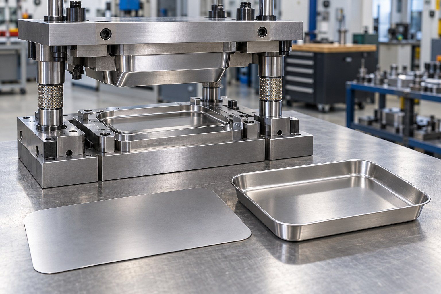 Your Single Station Draw Die — illustrative stamping tooling concept