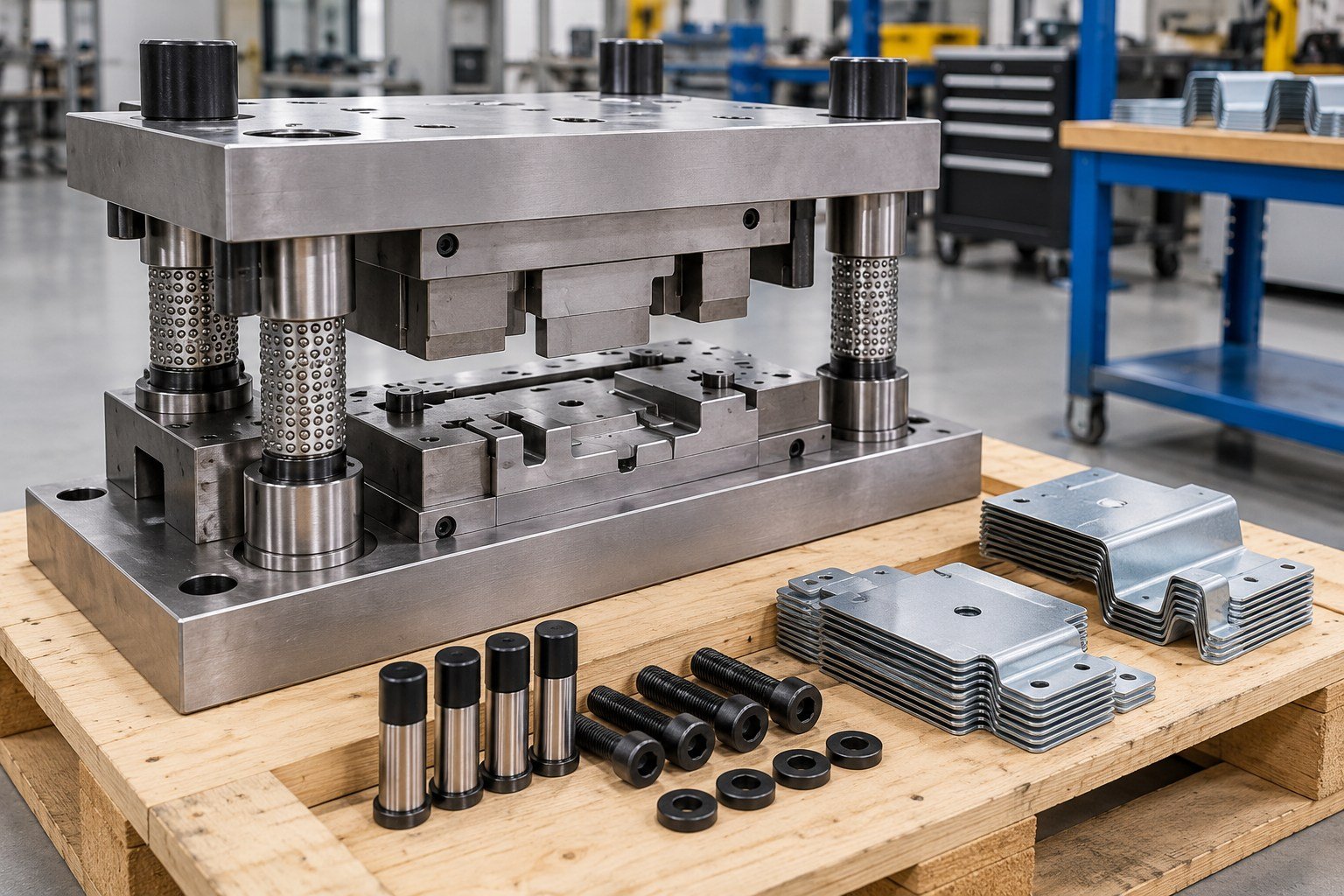 Check Your Single Station Die Transfer Before Shipment — illustrative stamping tooling concept