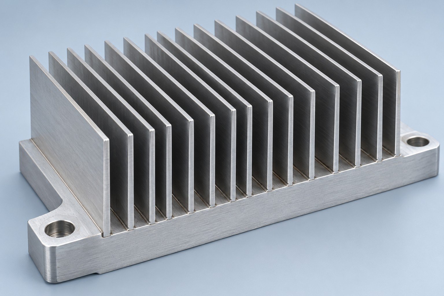 Illustrative bonded fin heat sinks component concept