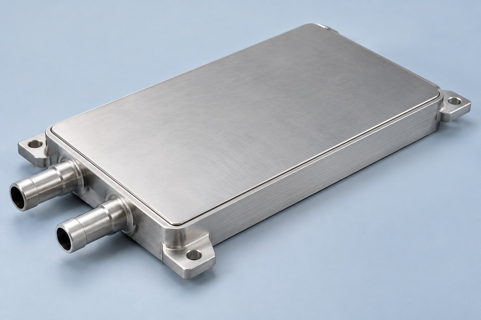 Illustrative vacuum brazed cold plates component concept