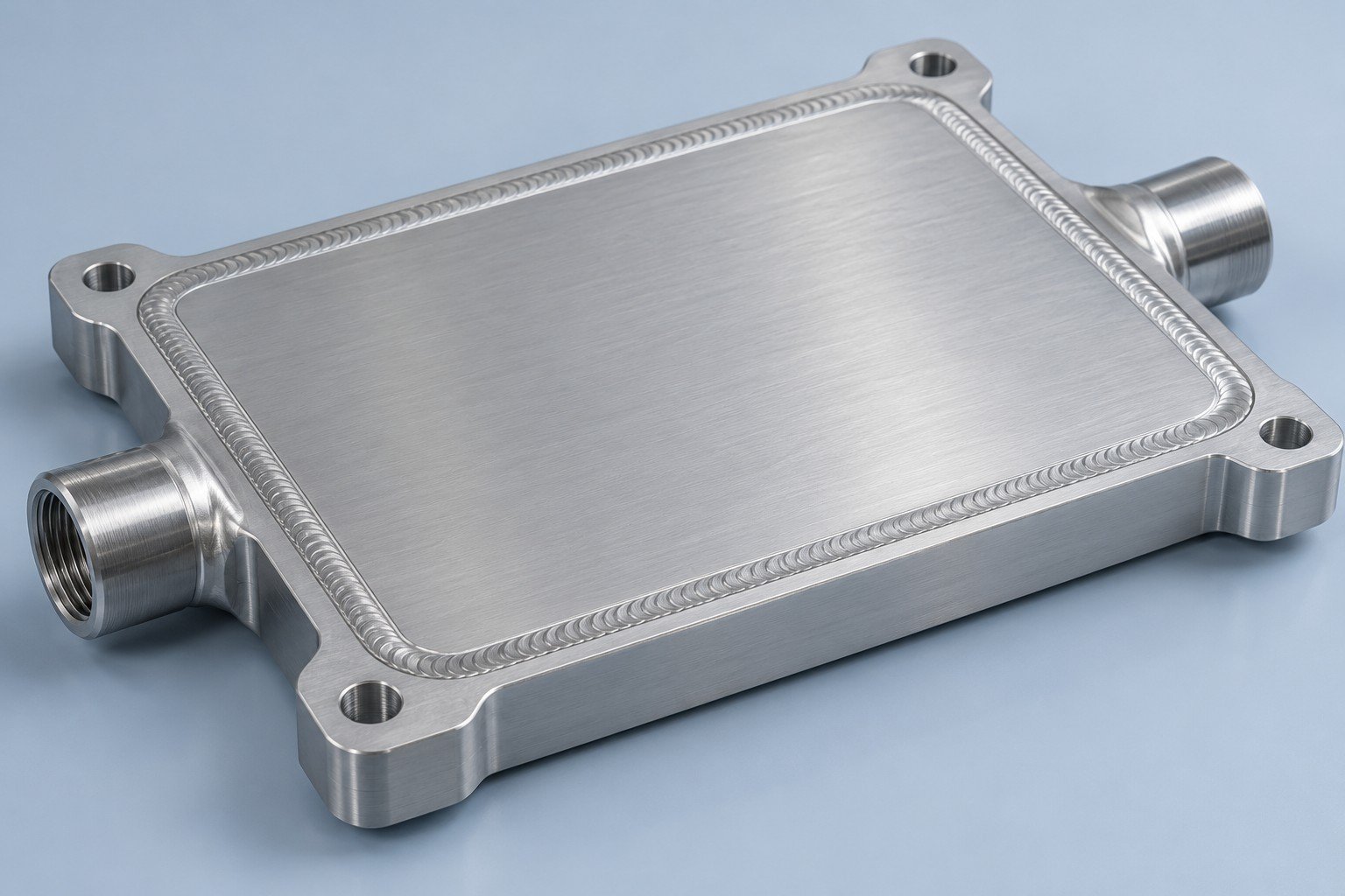 Illustrative fsw cold plates component concept