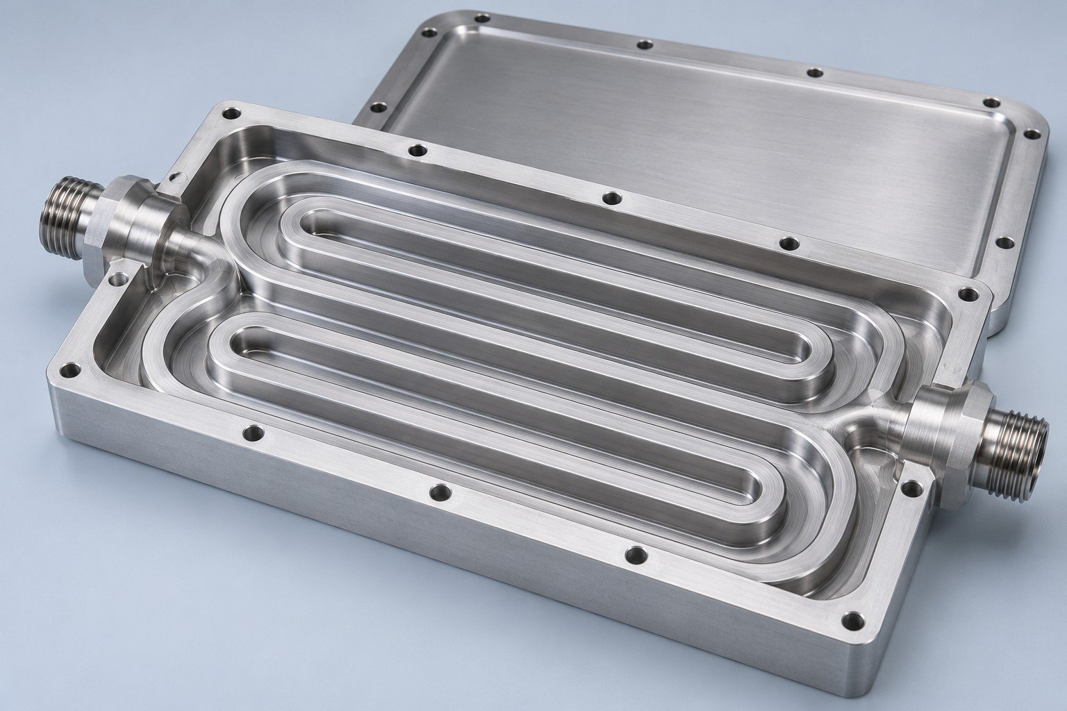 Illustrative liquid cold plates component concept