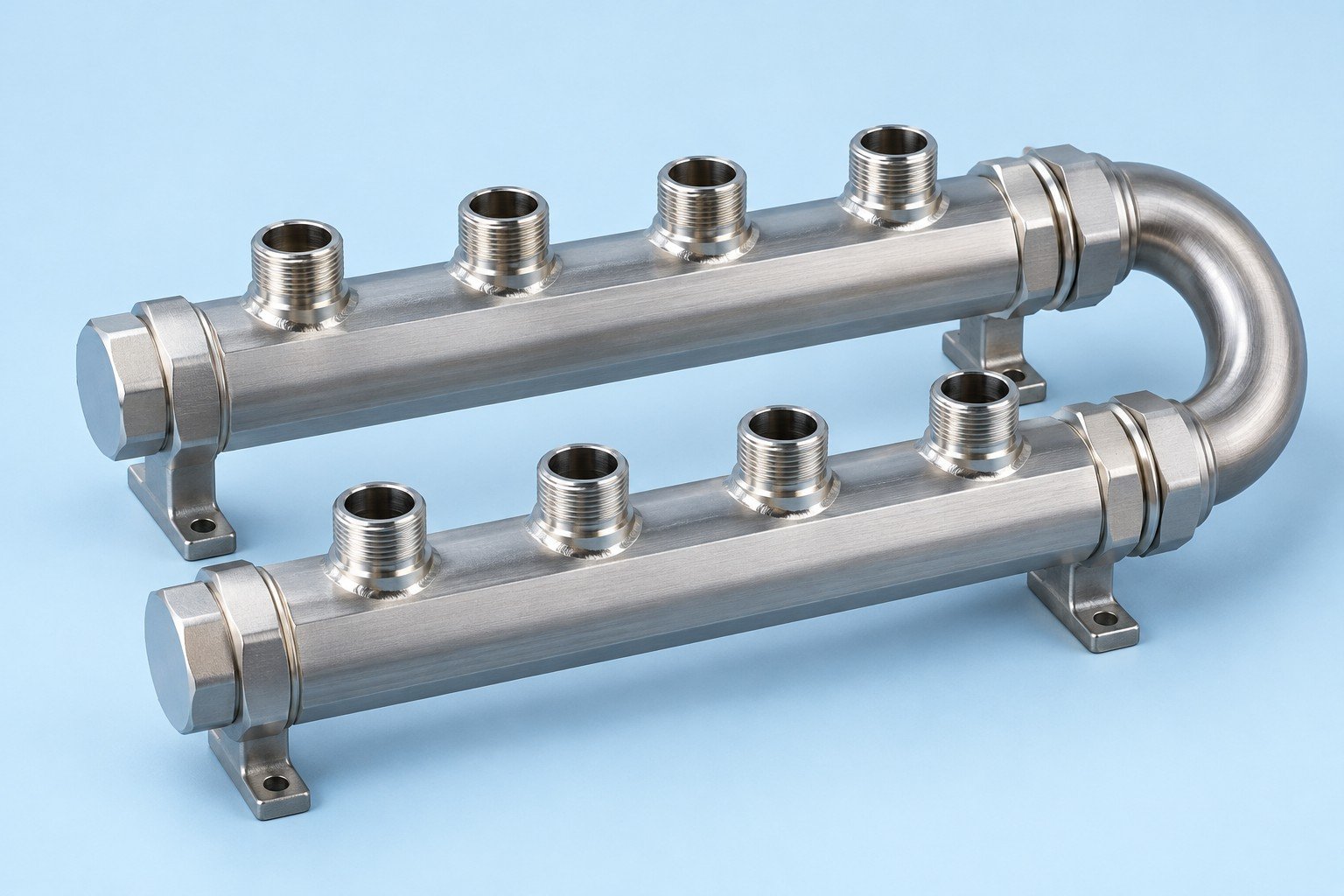 Illustrative manifolds assembly interface concept