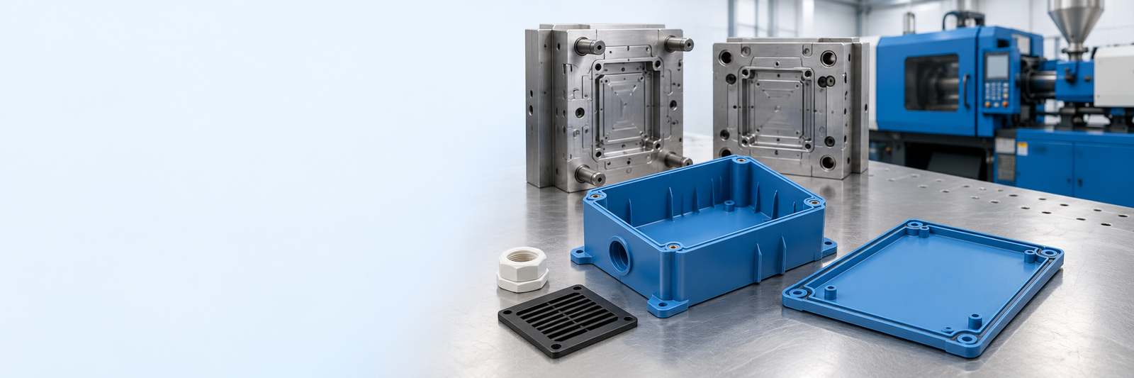 Illustrative molding and part concepts. Thermoplastic Injection Molding