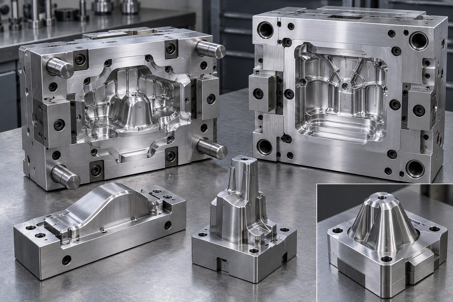 Prototype & Bridge Tooling view 2 — illustrative tooling concept