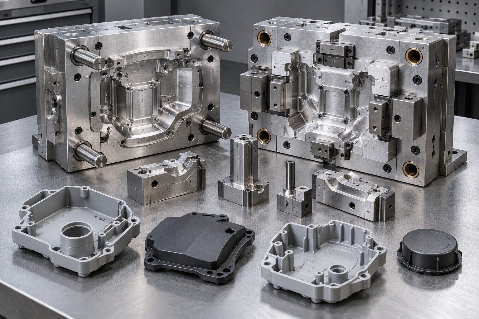 Prototype & Bridge Tooling view 4 — illustrative tooling concept