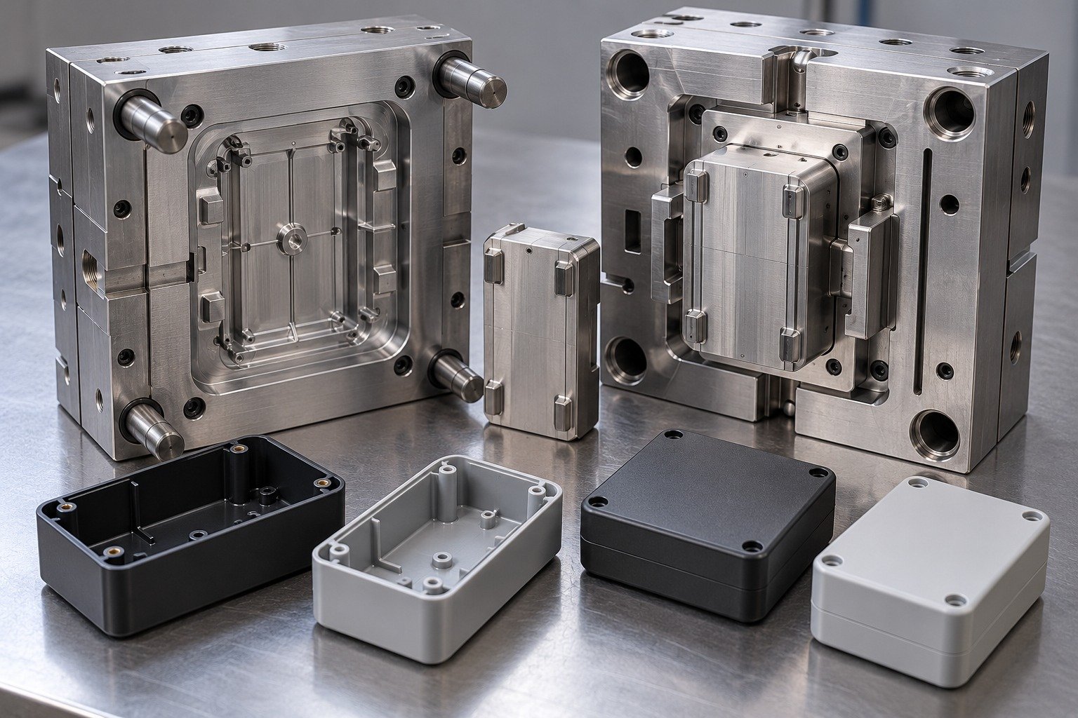 Prototype & Bridge Tooling view 1 — illustrative tooling concept