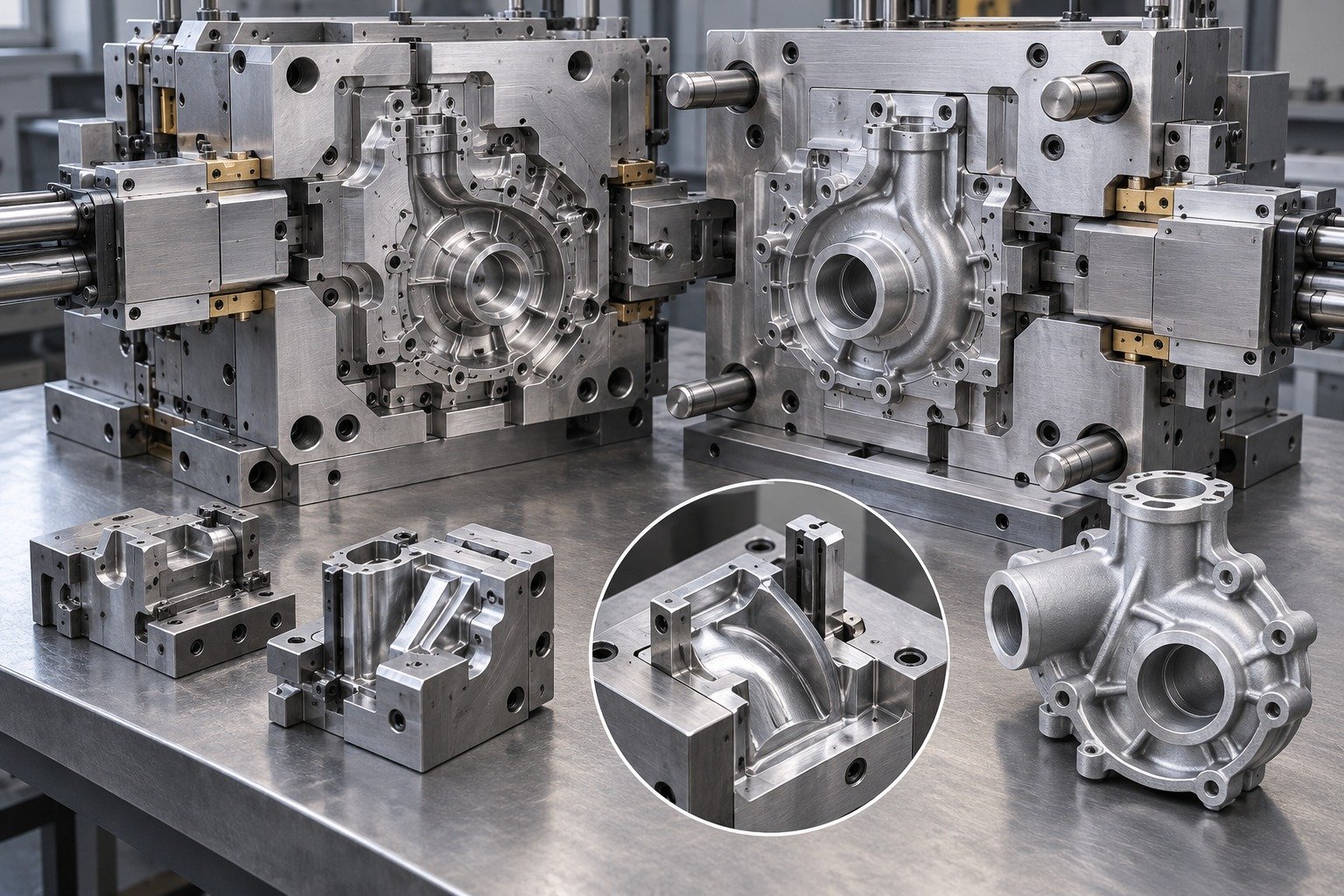 Die Casting Tooling view 2 — illustrative tooling concept