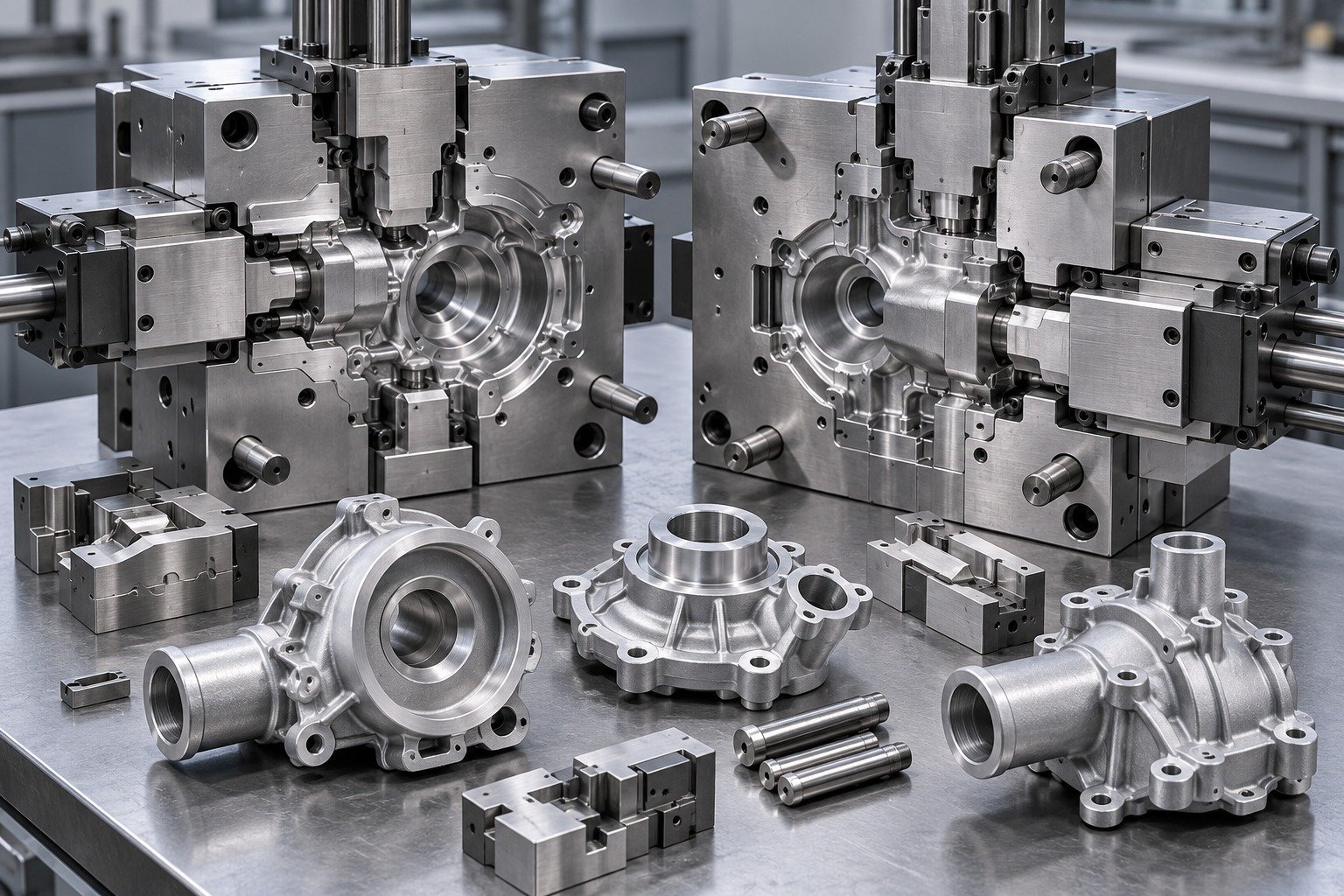 Die Casting Tooling view 4 — illustrative tooling concept
