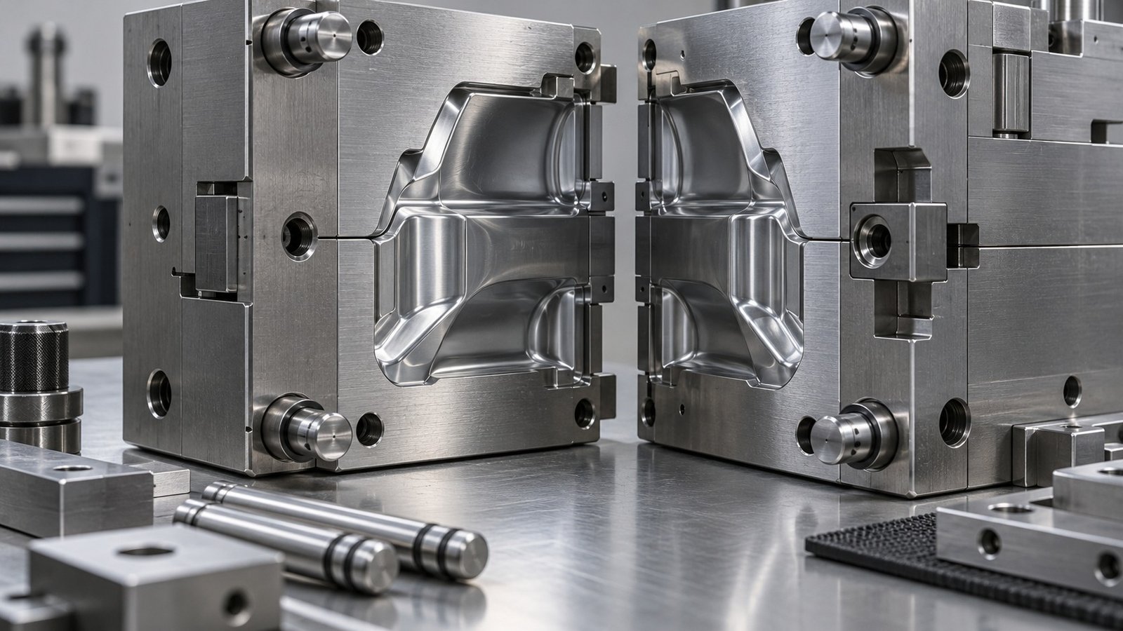 Injection Molding Tooling Design — illustrative tooling concept